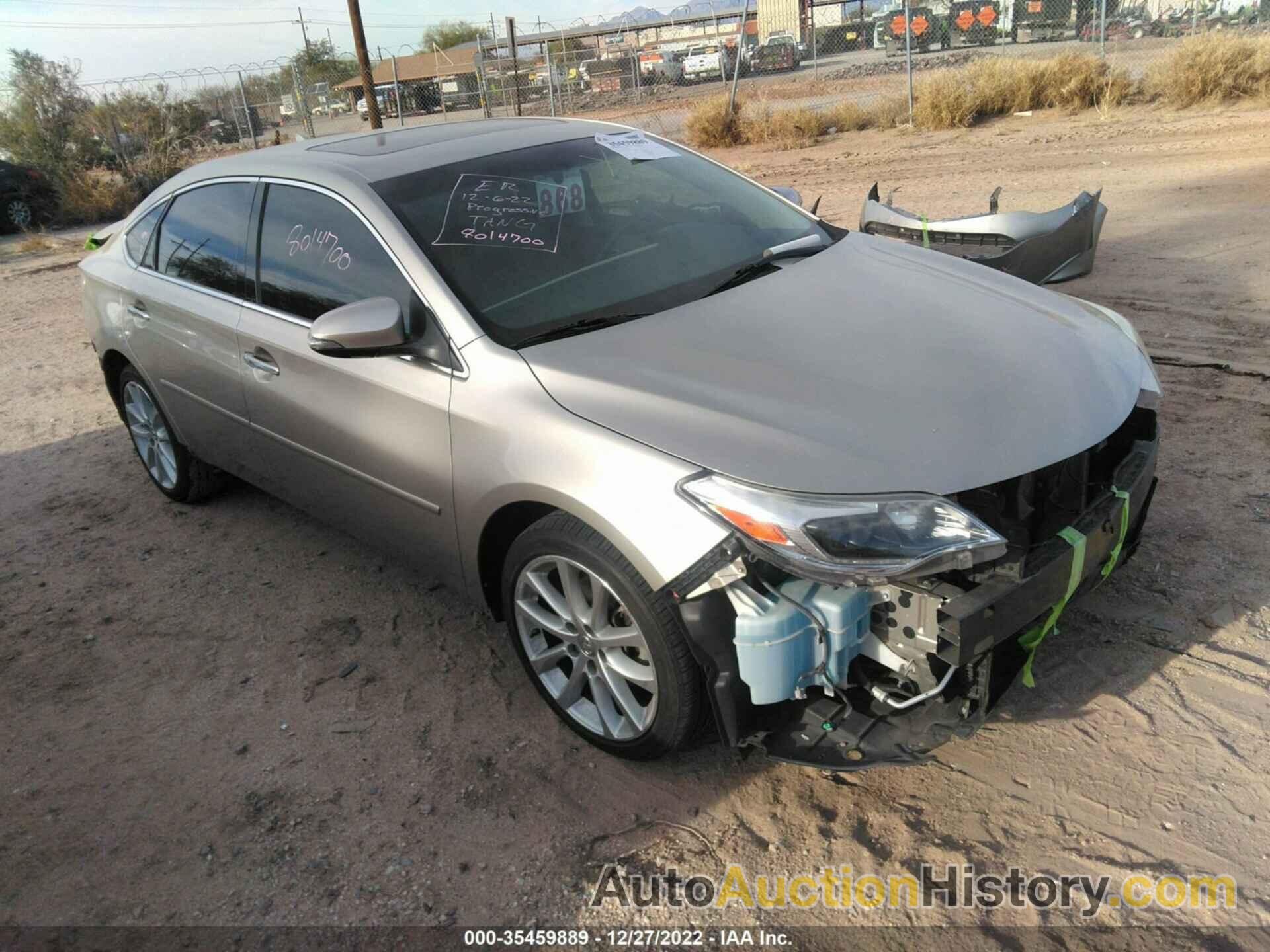 TOYOTA AVALON XLE/LIMITED, 4T1BK1EB4DU062868