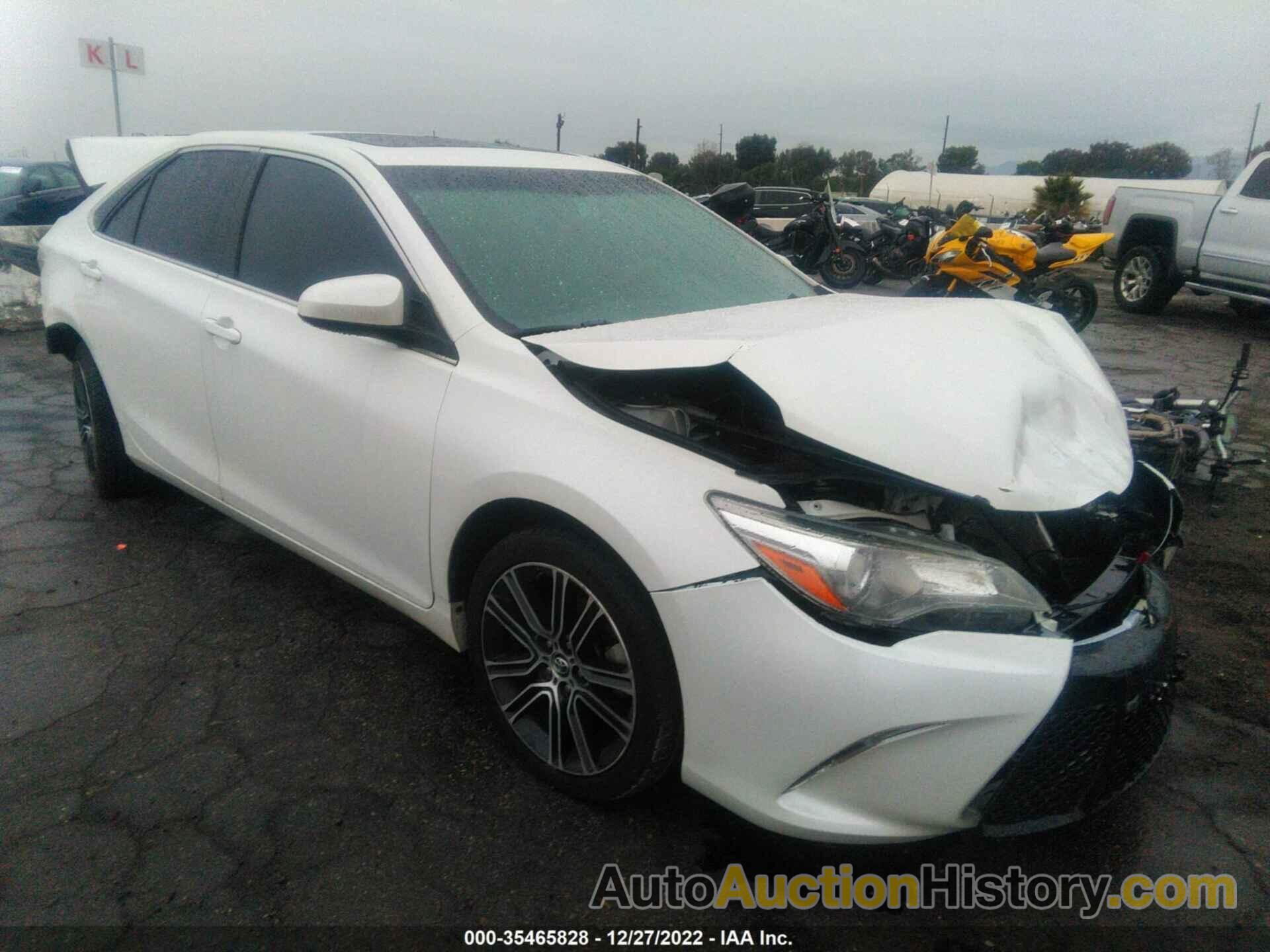 TOYOTA CAMRY XLE/SE/LE/XSE, 4T1BF1FK8GU141788