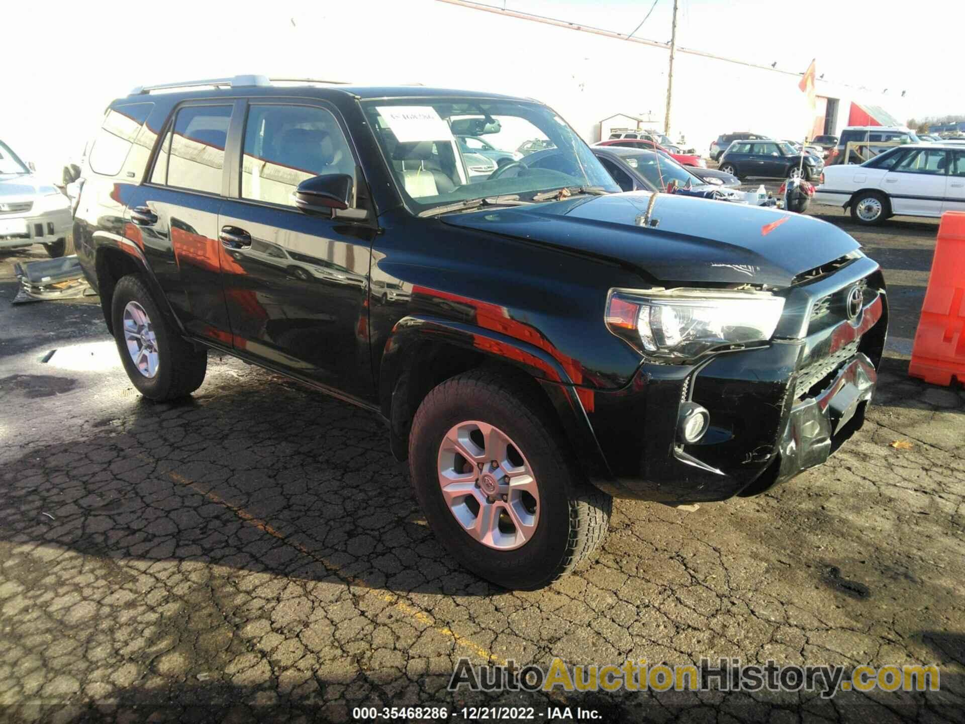 TOYOTA 4RUNNER SR5, JTEBU5JR9H5436041