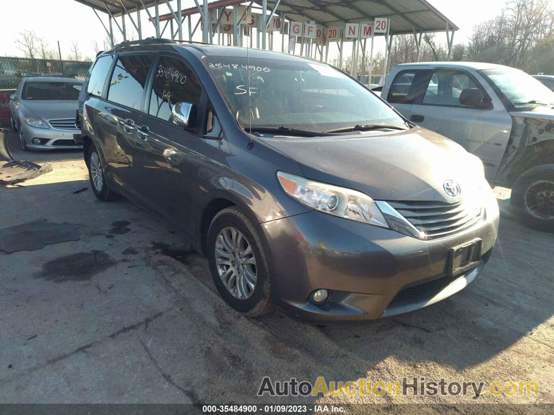 TOYOTA SIENNA XLE AAS/XLE/LTD, 5TDYK3DC8DS353530