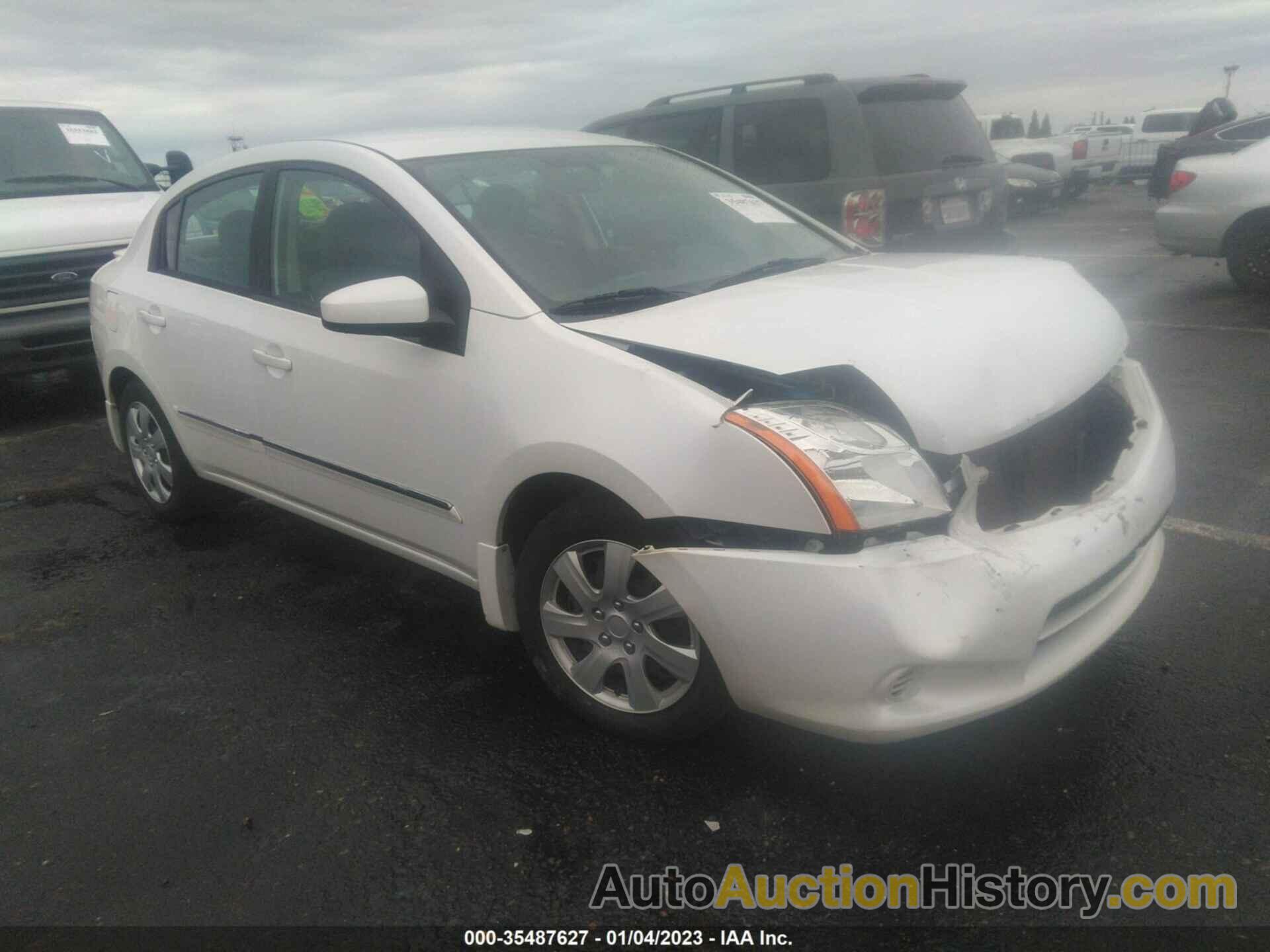 NISSAN SENTRA 2.0 S, 3N1AB6AP4BL660225