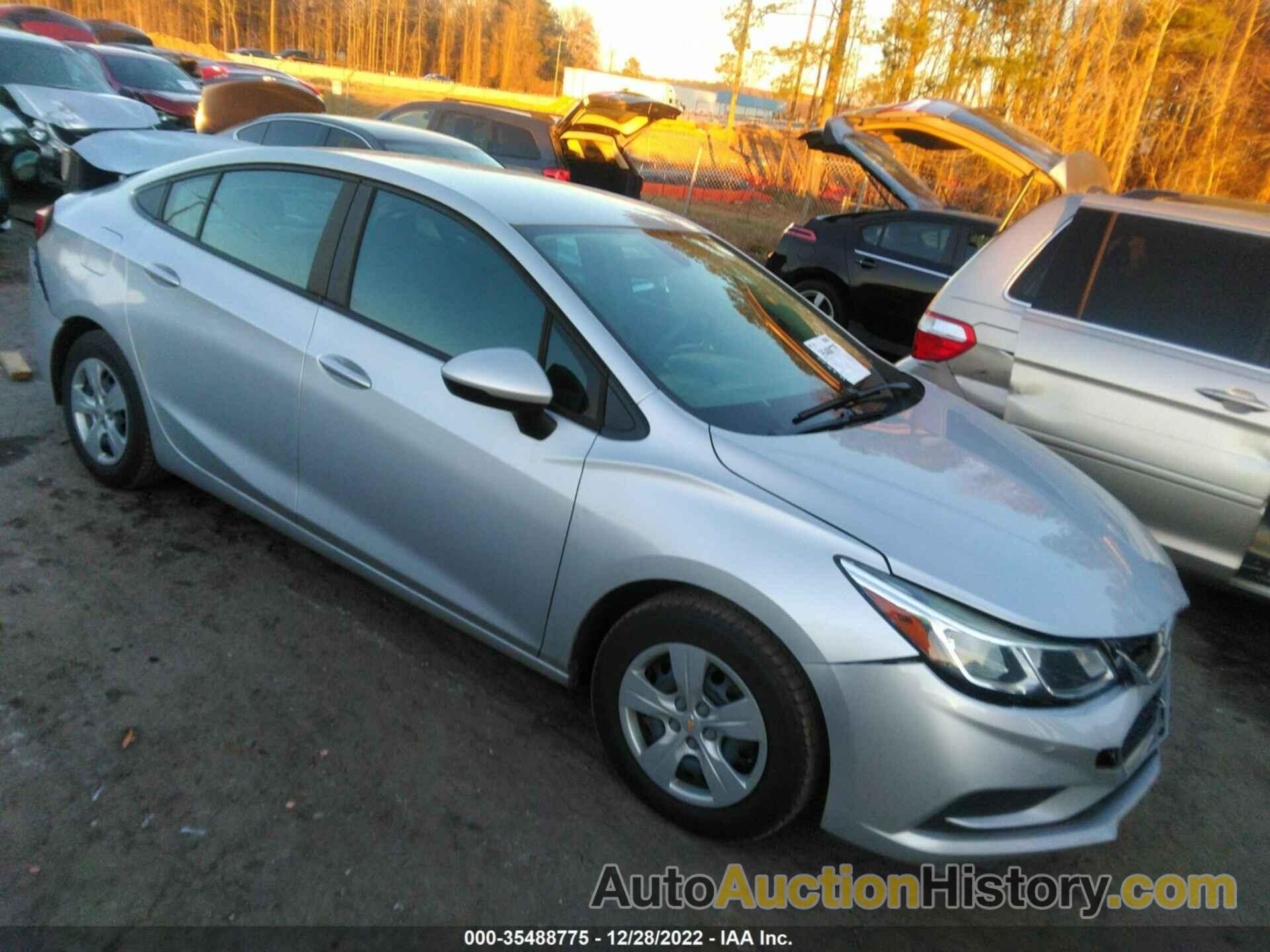 CHEVROLET CRUZE LS, 1G1BC5SM0G7305697