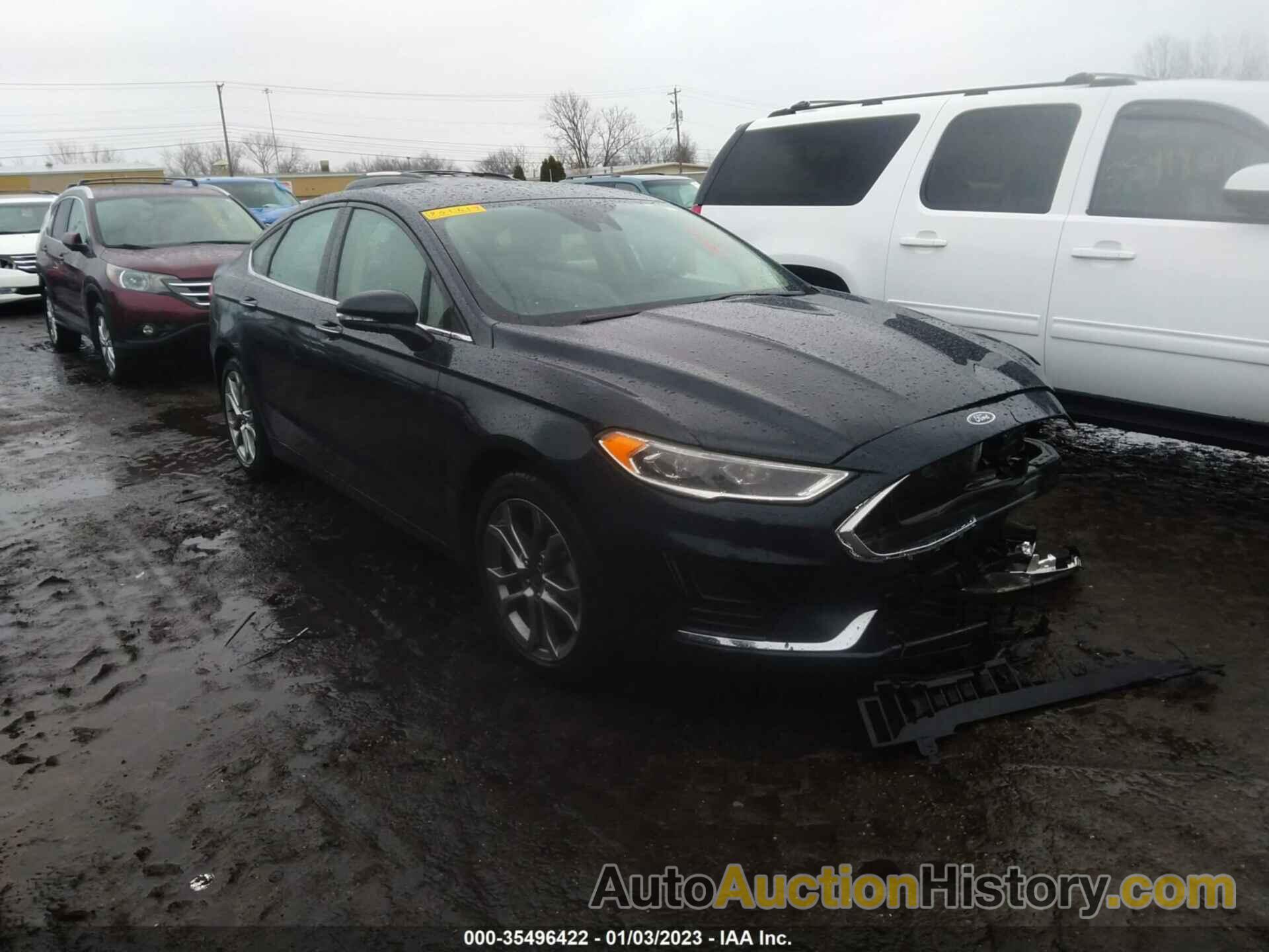 FORD FUSION SEL, 3FA6P0CD6LR251619