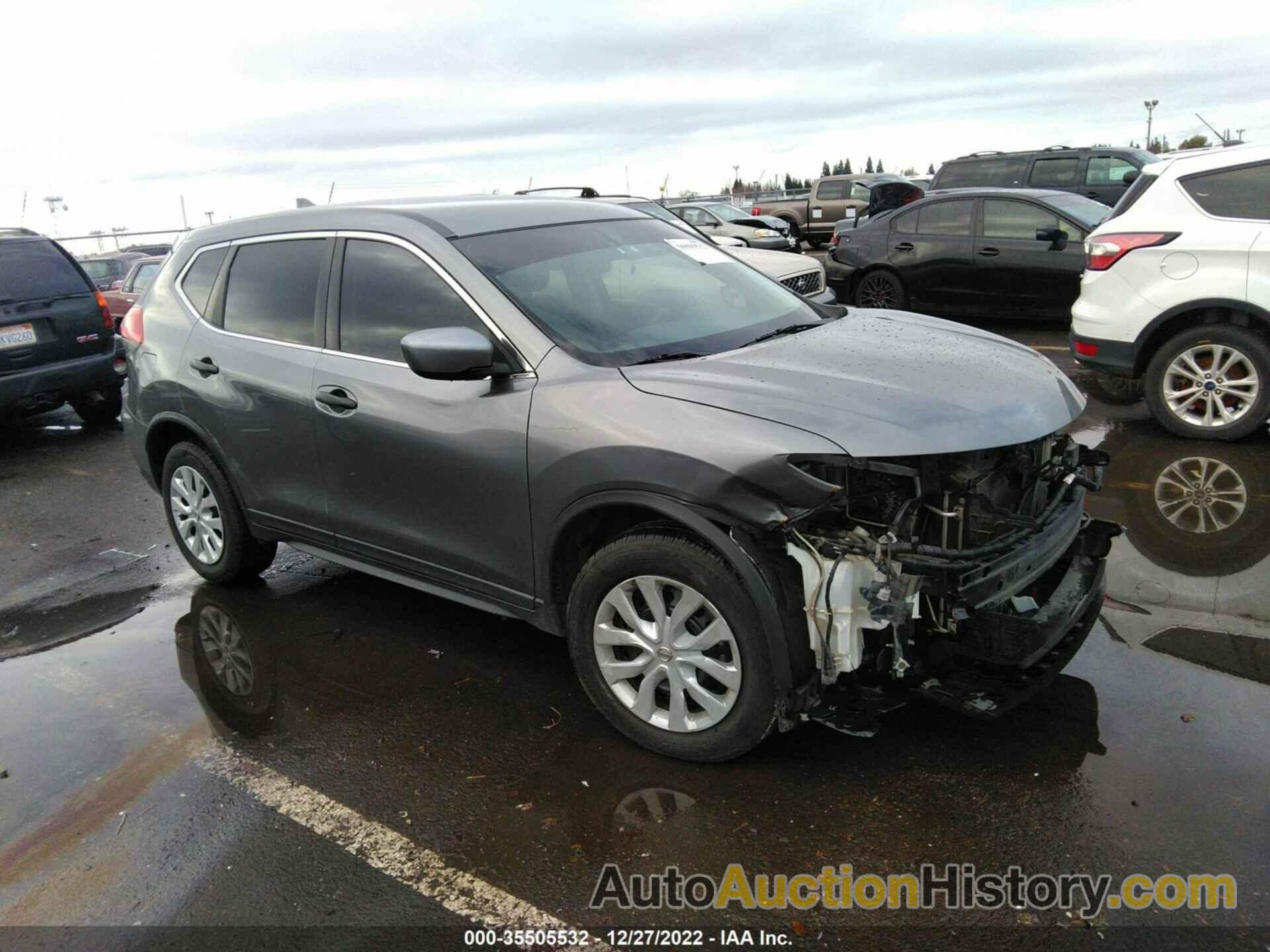NISSAN ROGUE S, KNMAT2MTXHP580596