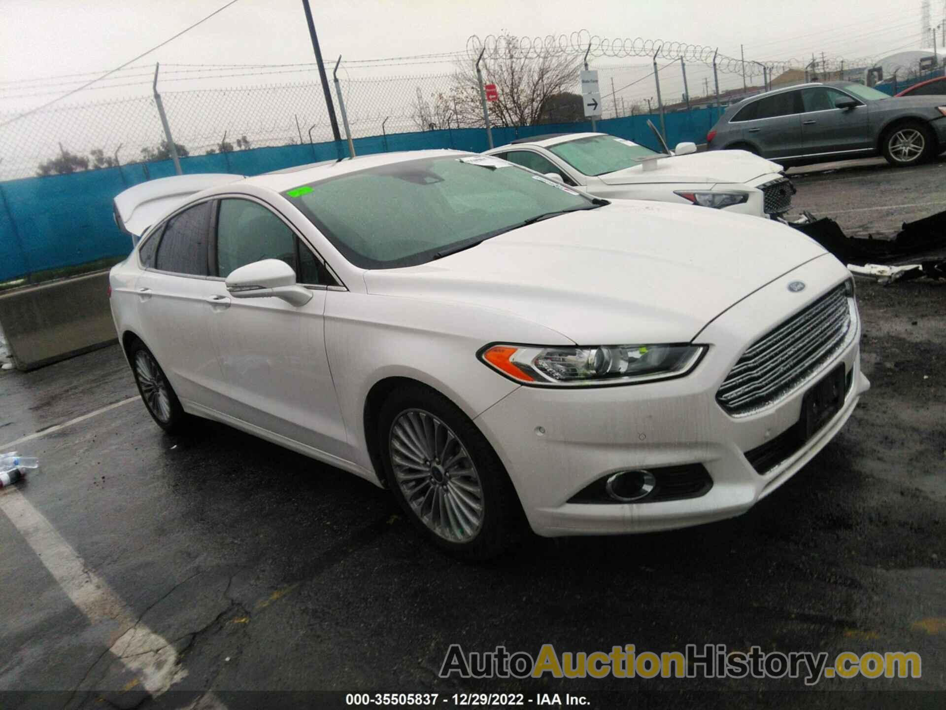 FORD FUSION TITANIUM, 3FA6P0K91DR310185