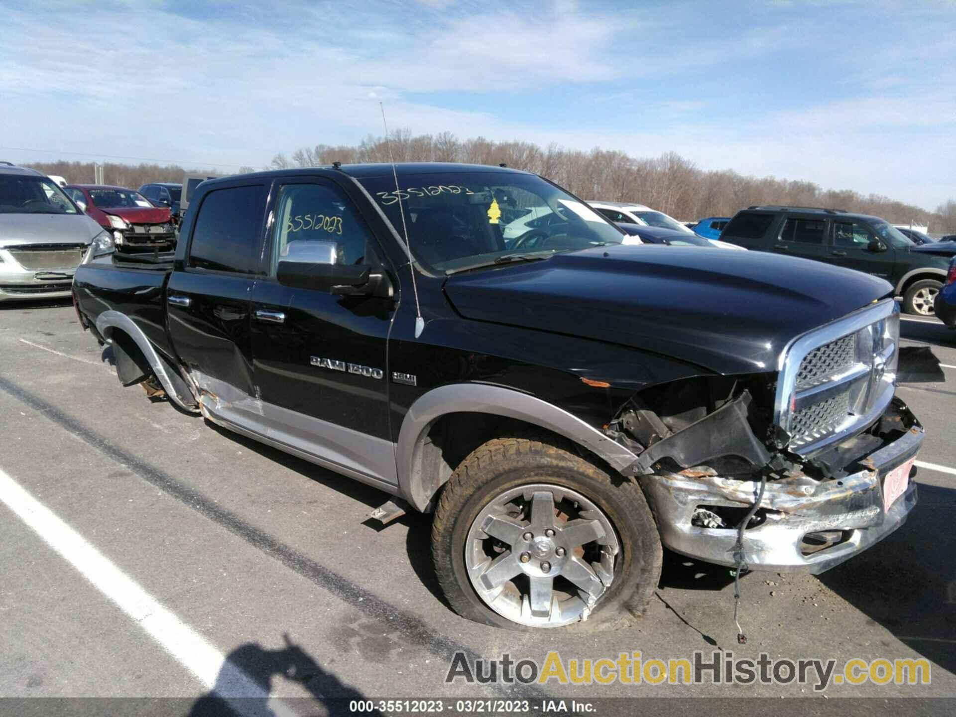 RAM 1500 LARAMIE, 1C6RD7NT7CS204494