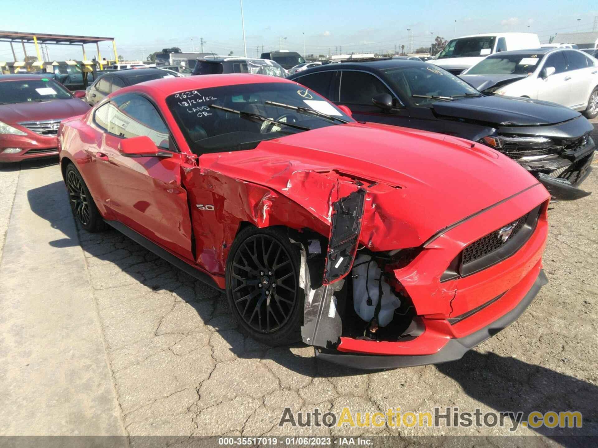 FORD MUSTANG GT, 1FA6P8CF6H5259570