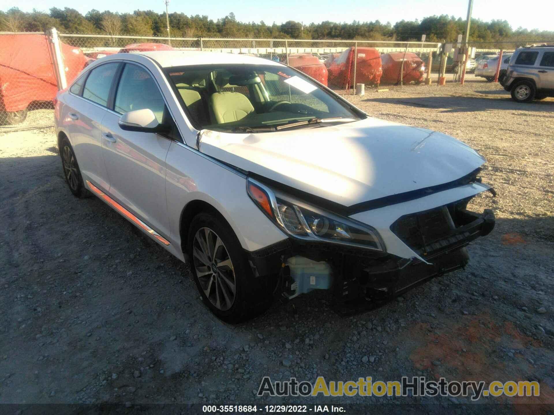 HYUNDAI SONATA 2.4L SPORT, 5NPE34AF3FH046635