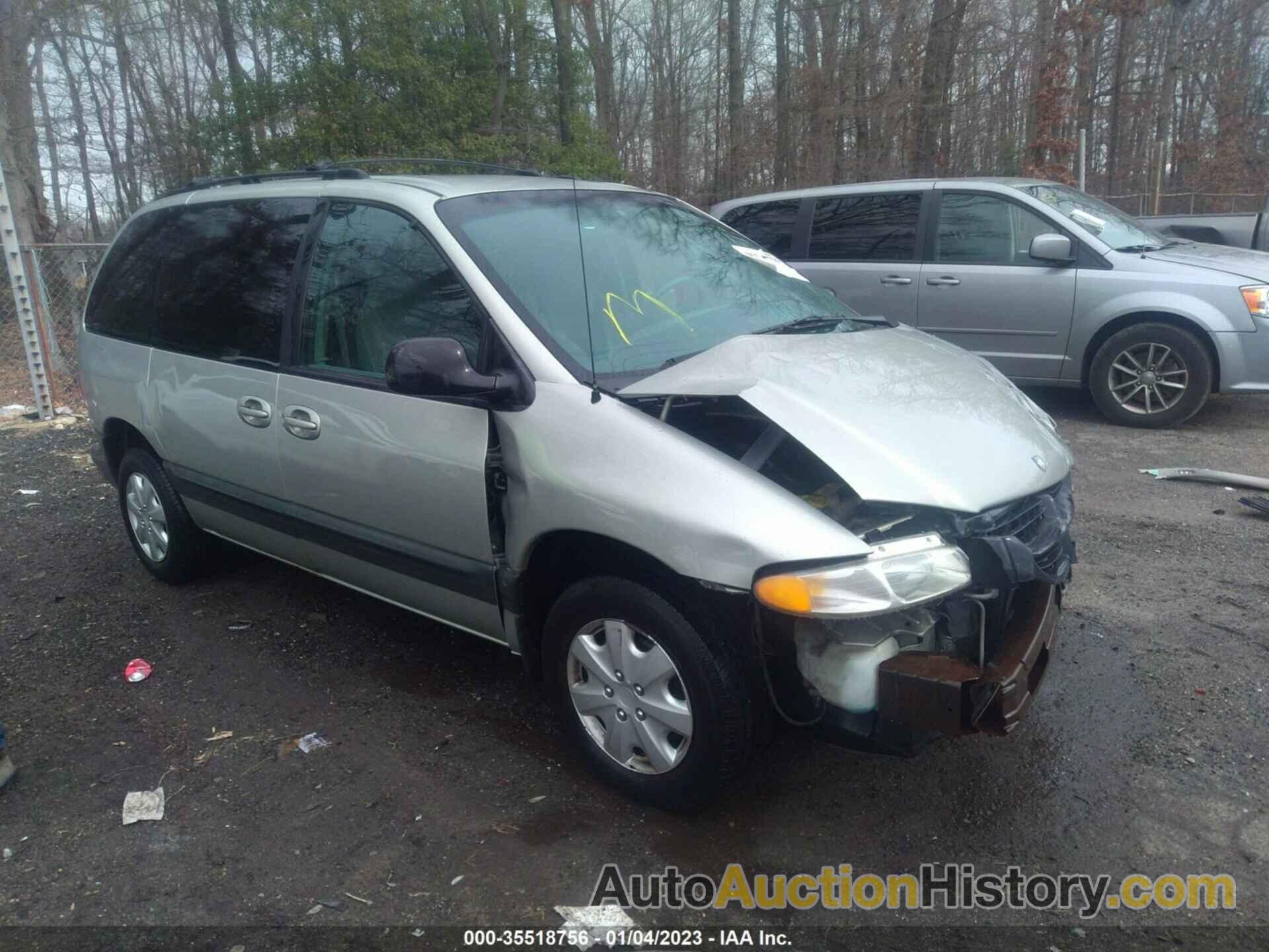 DODGE CARAVAN SE, 2B4GP45G4YR562103