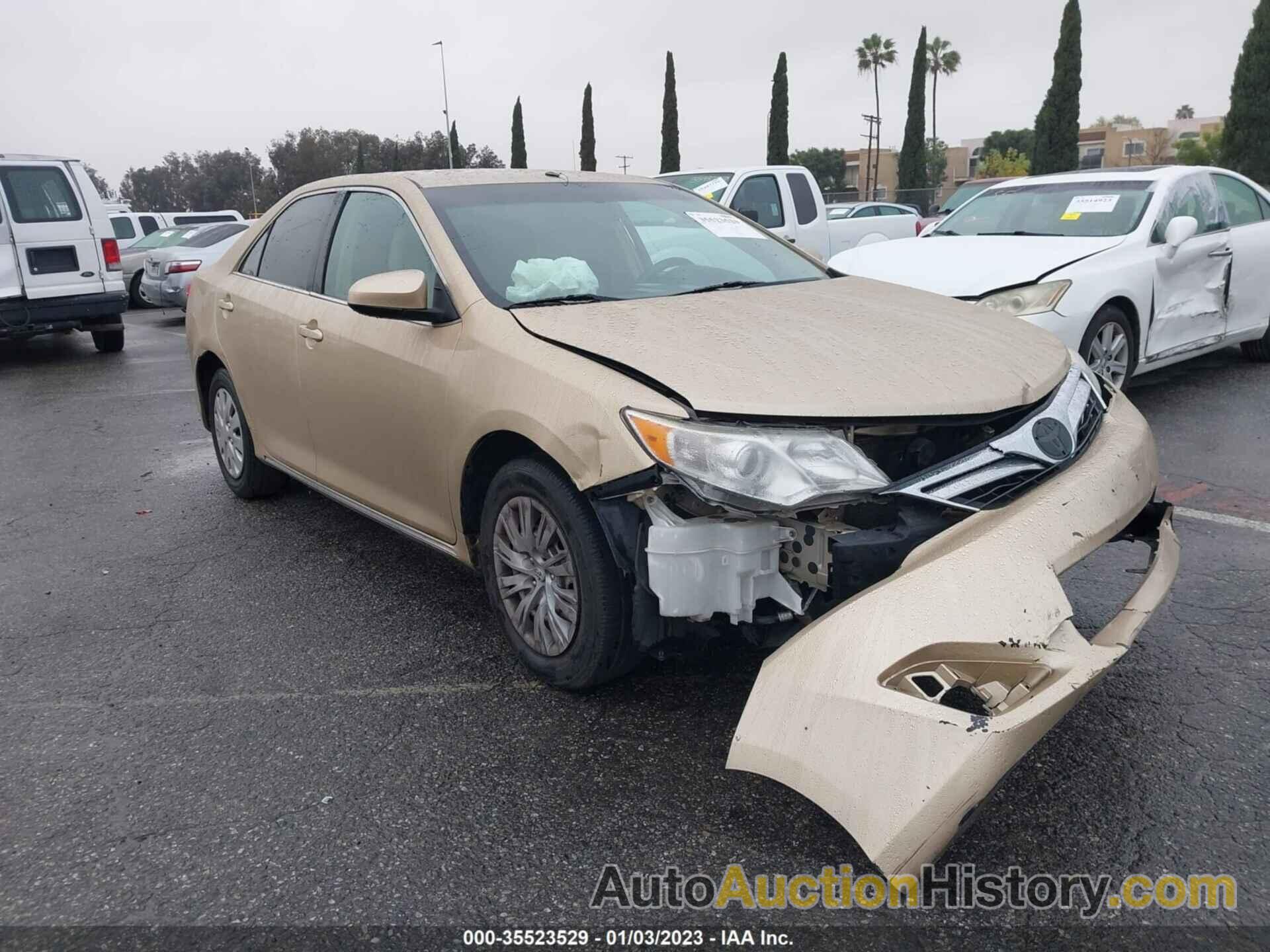TOYOTA CAMRY L/LE/SE/XLE, 4T1BF1FK4CU073225