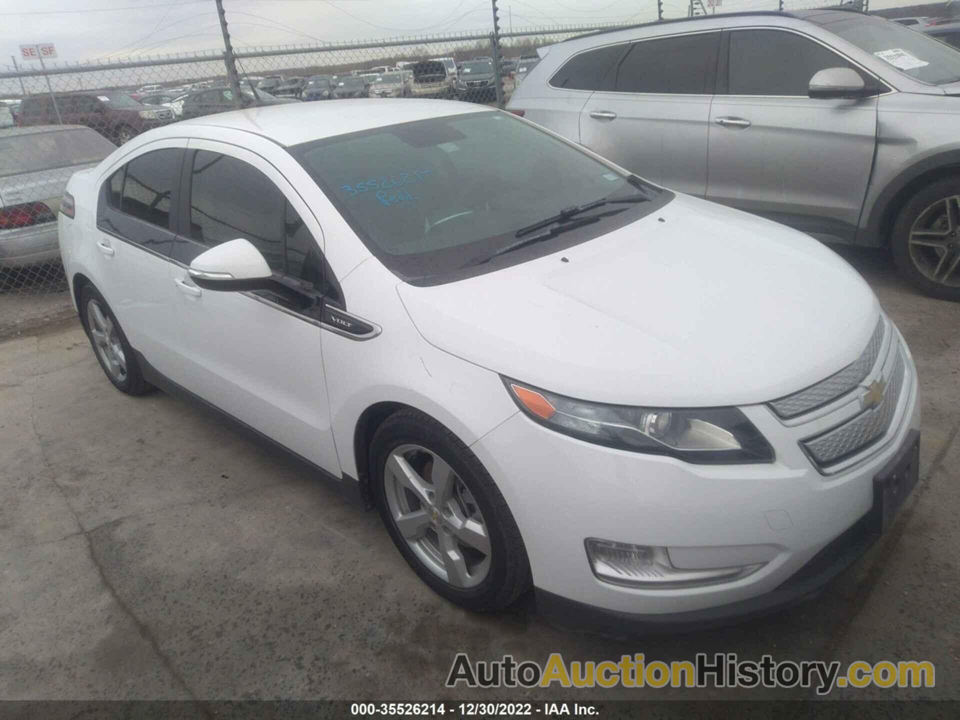 CHEVROLET VOLT, 1G1RA6E40DU102585