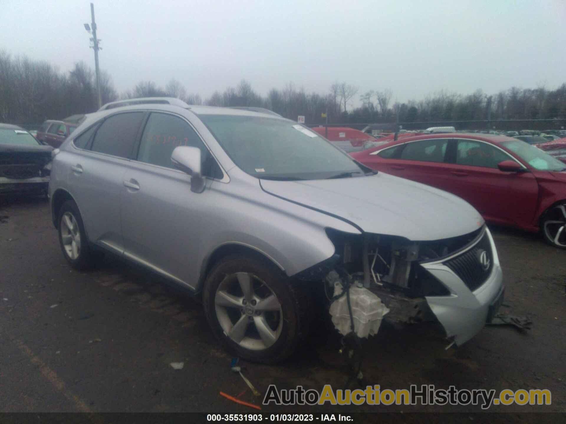 LEXUS RX 350, 2T2BK1BA8BC096558