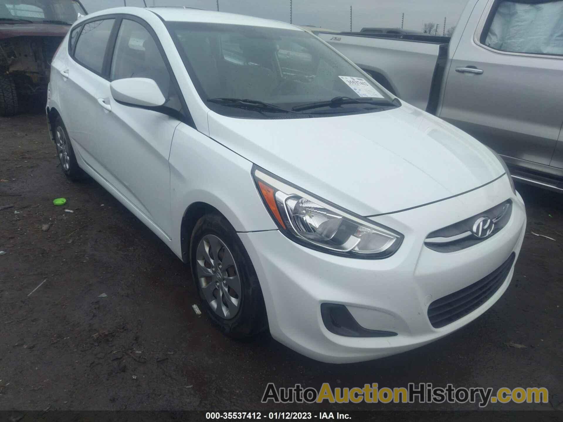 HYUNDAI ACCENT SE, KMHCT5AE9GU258690