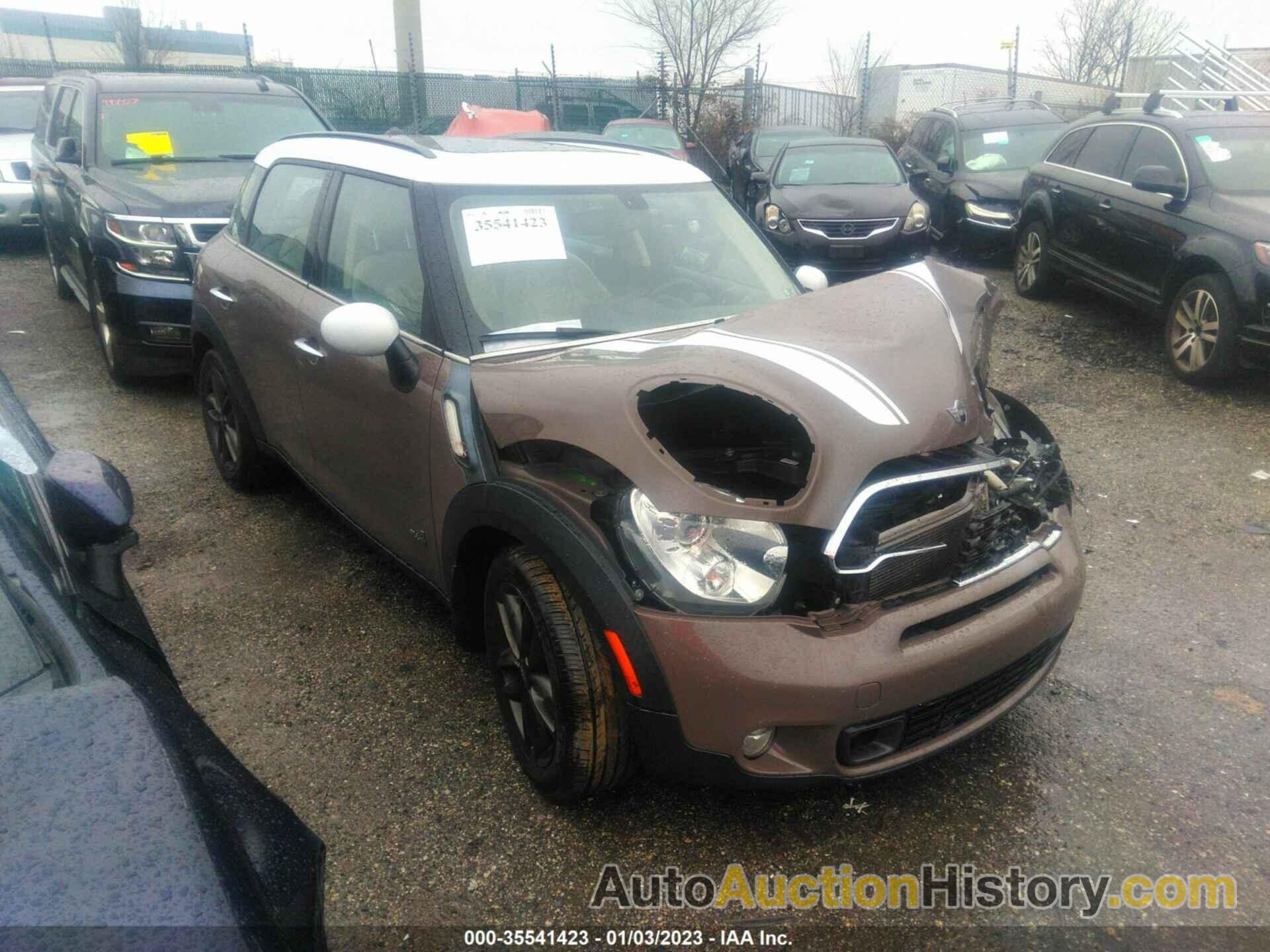 MINI COOPER COUNTRYMAN S, WMWZC5C59BWL54518