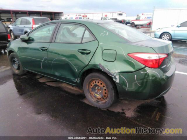 TOYOTA COROLLA LE, 2T1BURHE0GC664378