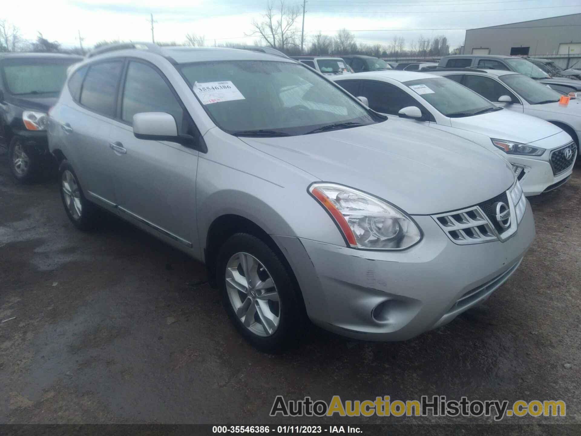 NISSAN ROGUE SV, JN8AS5MV6CW718742