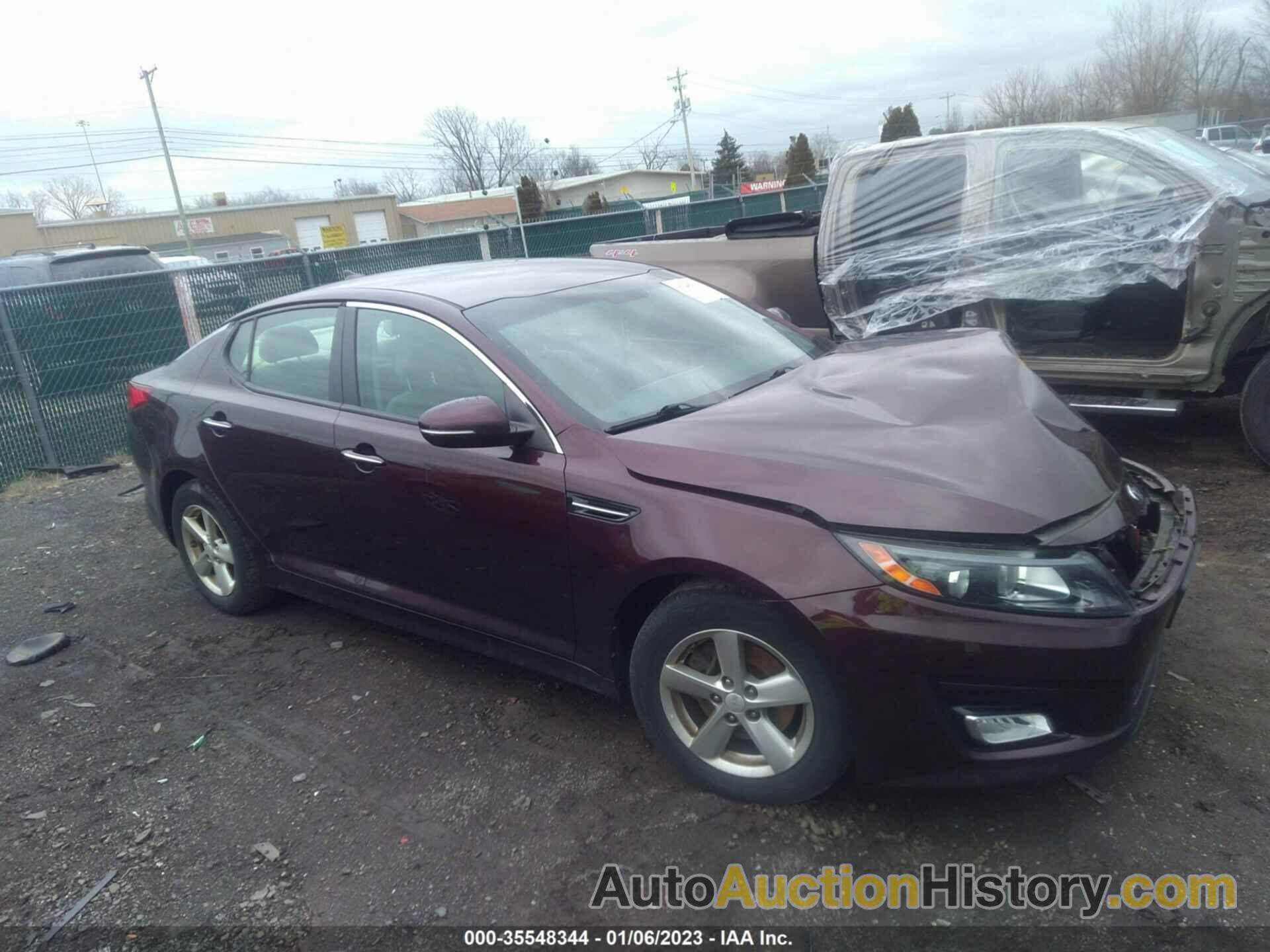 KIA OPTIMA LX, 5XXGM4A77FG479840