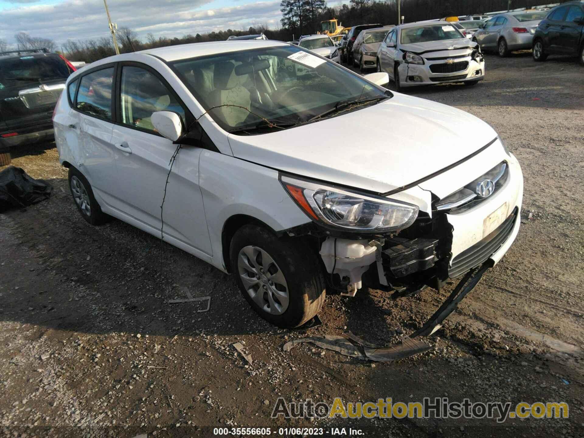 HYUNDAI ACCENT SE, KMHCT5AE5HU350087