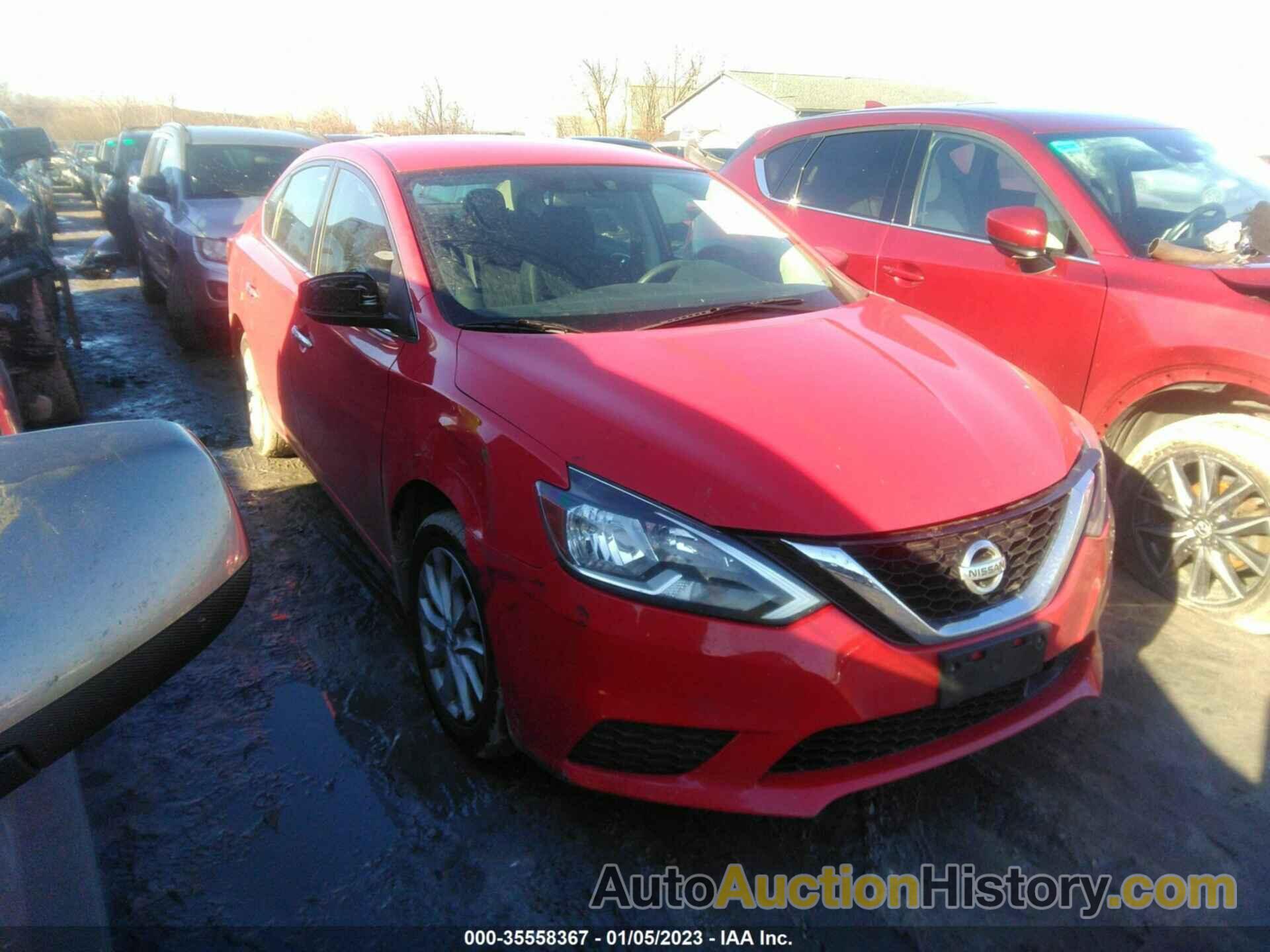 NISSAN SENTRA SV, 3N1AB7AP7JL617437