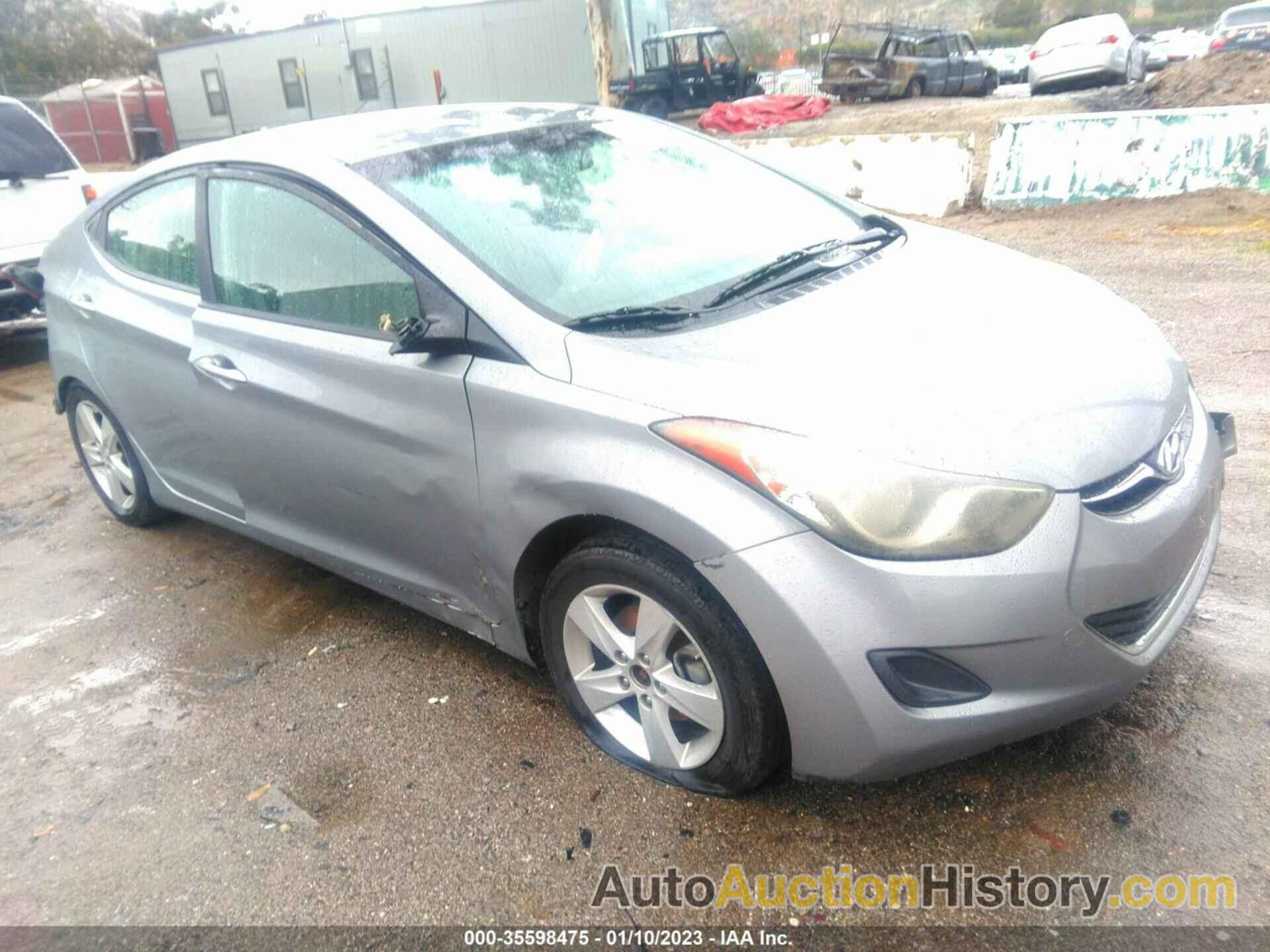 HYUNDAI ELANTRA GLS, KMHDH4AE4DU799030