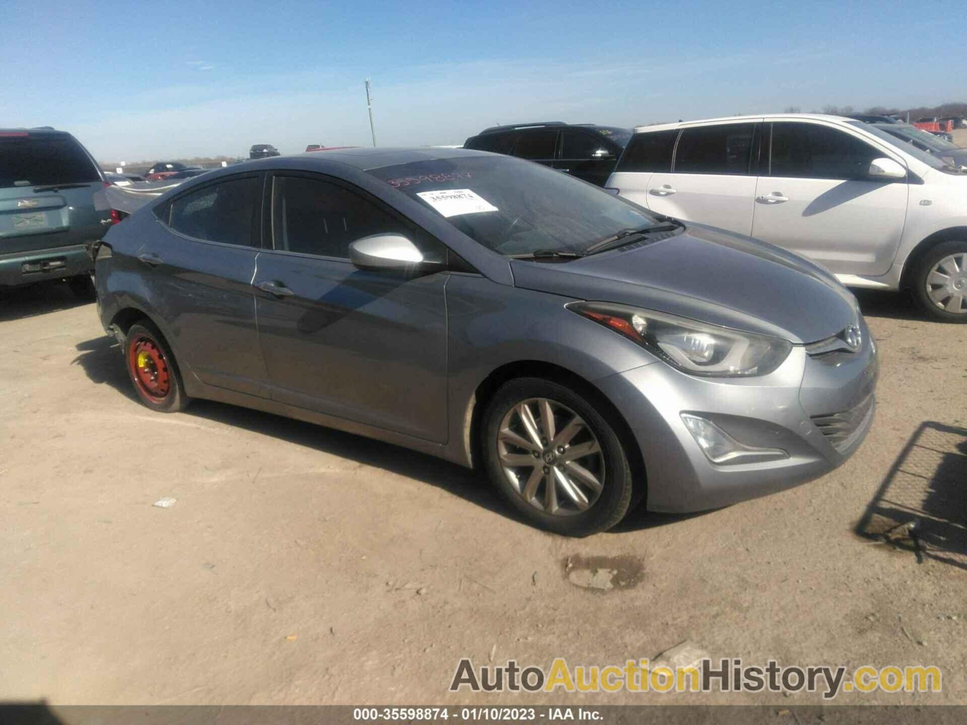 HYUNDAI ELANTRA SE, KMHDH4AE9FU252239