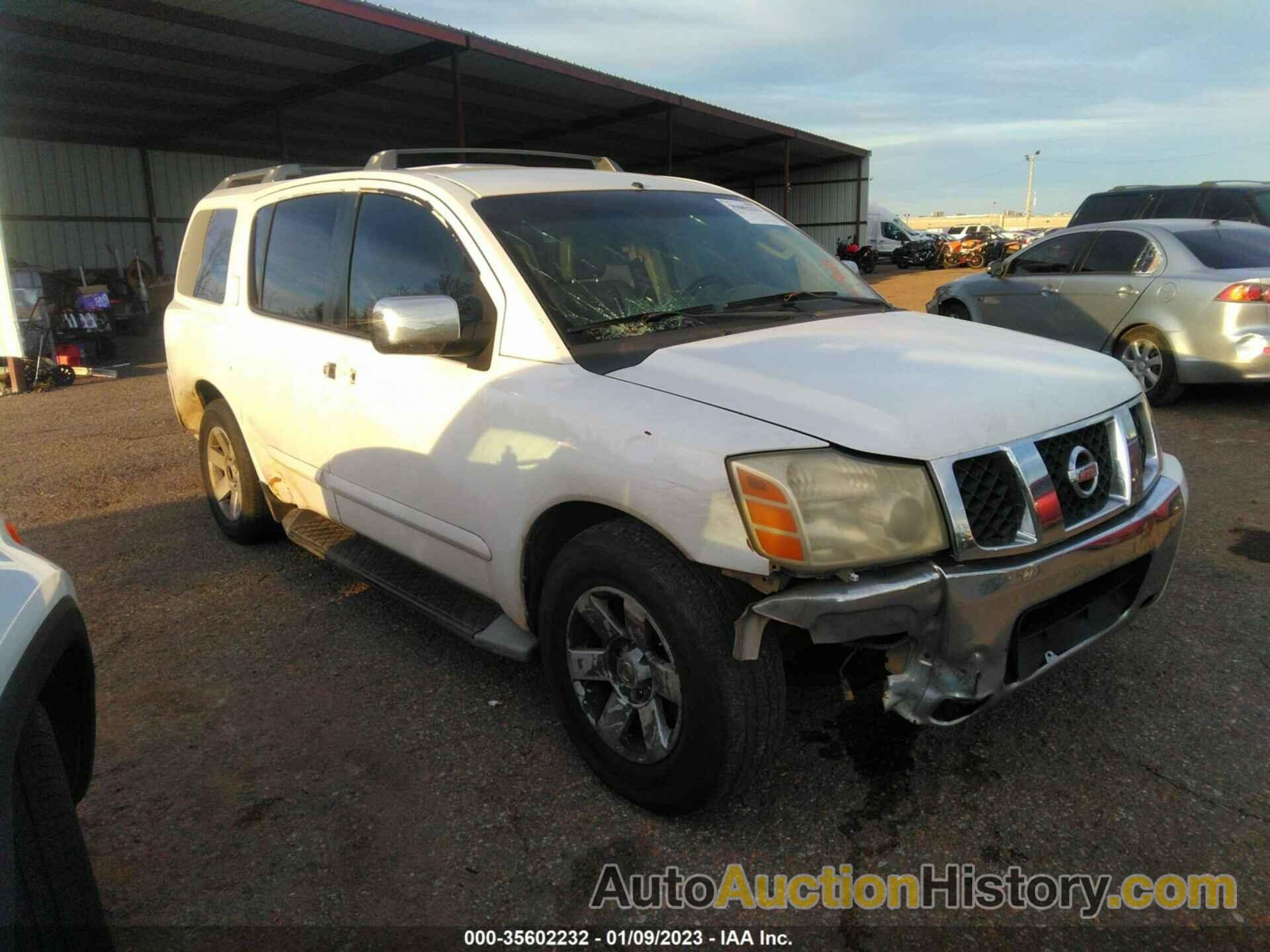 NISSAN PATHFINDER ARMADA LE, 5N1AA08A24N722301