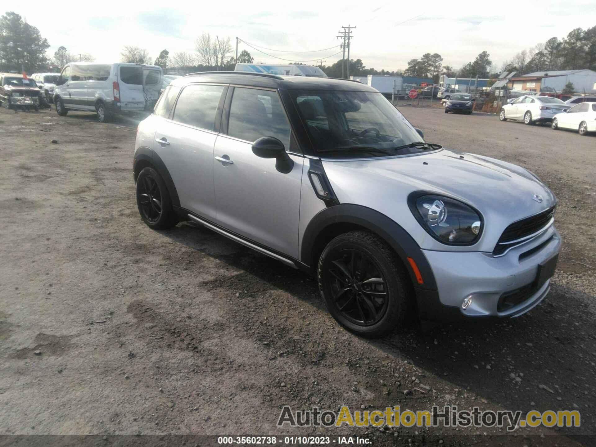 MINI COOPER COUNTRYMAN S, WMWZC5C57GWT39071