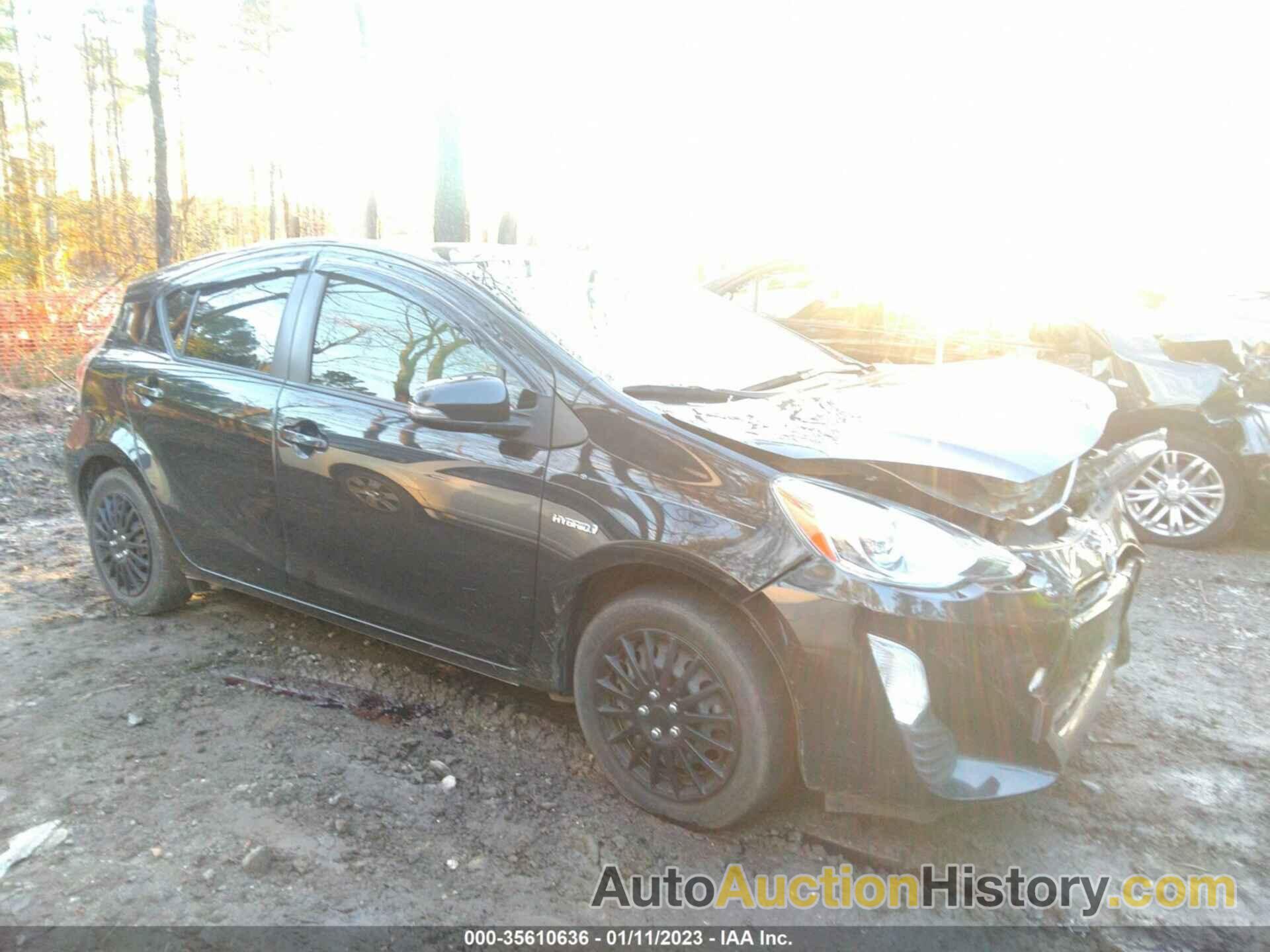 TOYOTA PRIUS C ONE/TWO/THREE/FOUR, JTDKDTB37G1590482