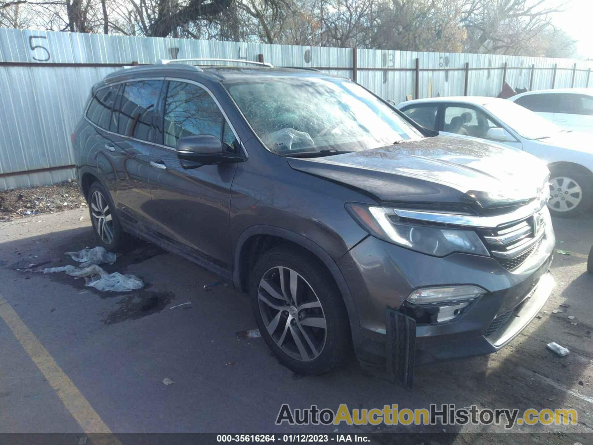 HONDA PILOT TOURING, 5FNYF6H95HB018272