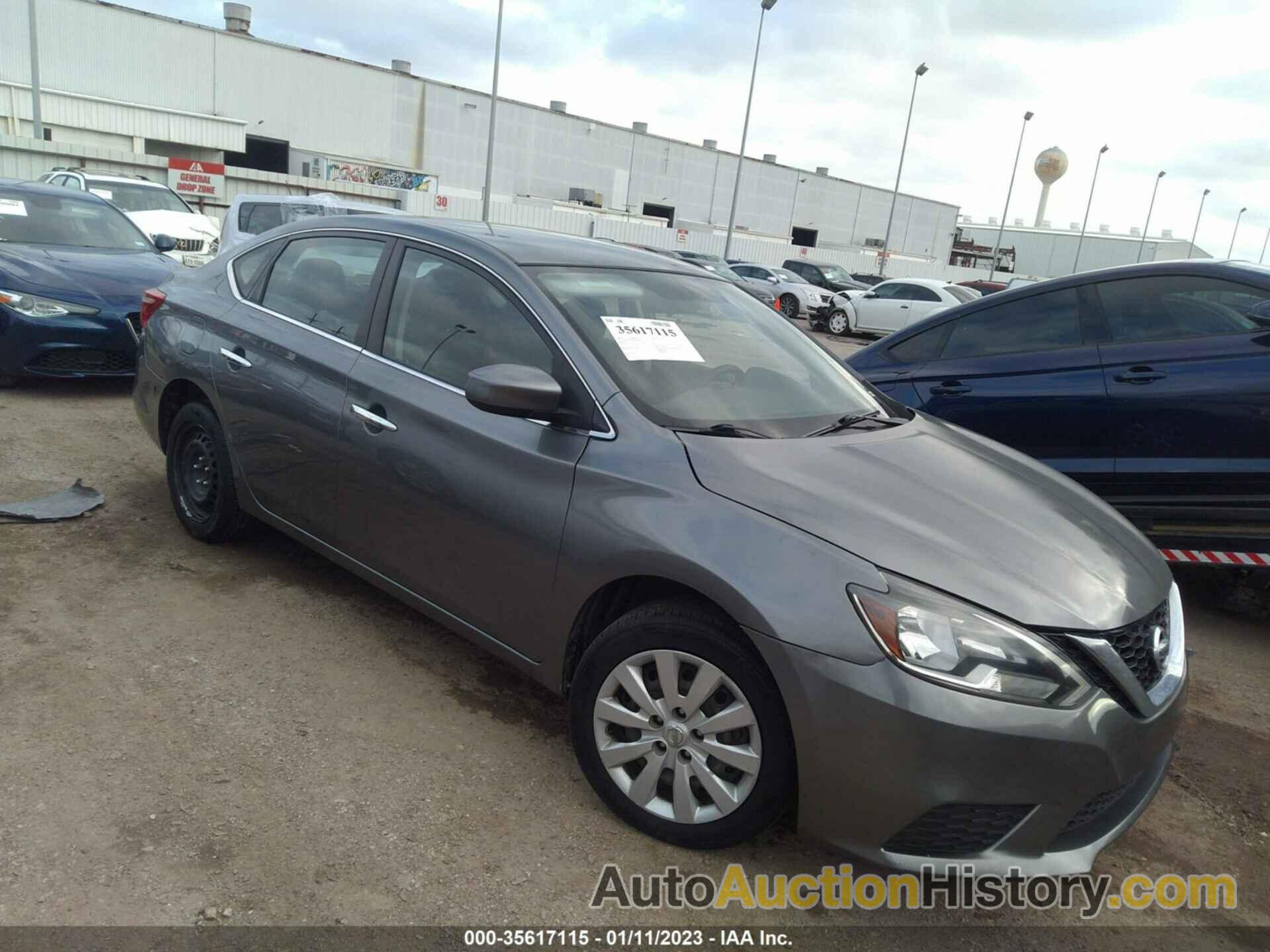 NISSAN SENTRA S, 3N1AB7AP9JY247949