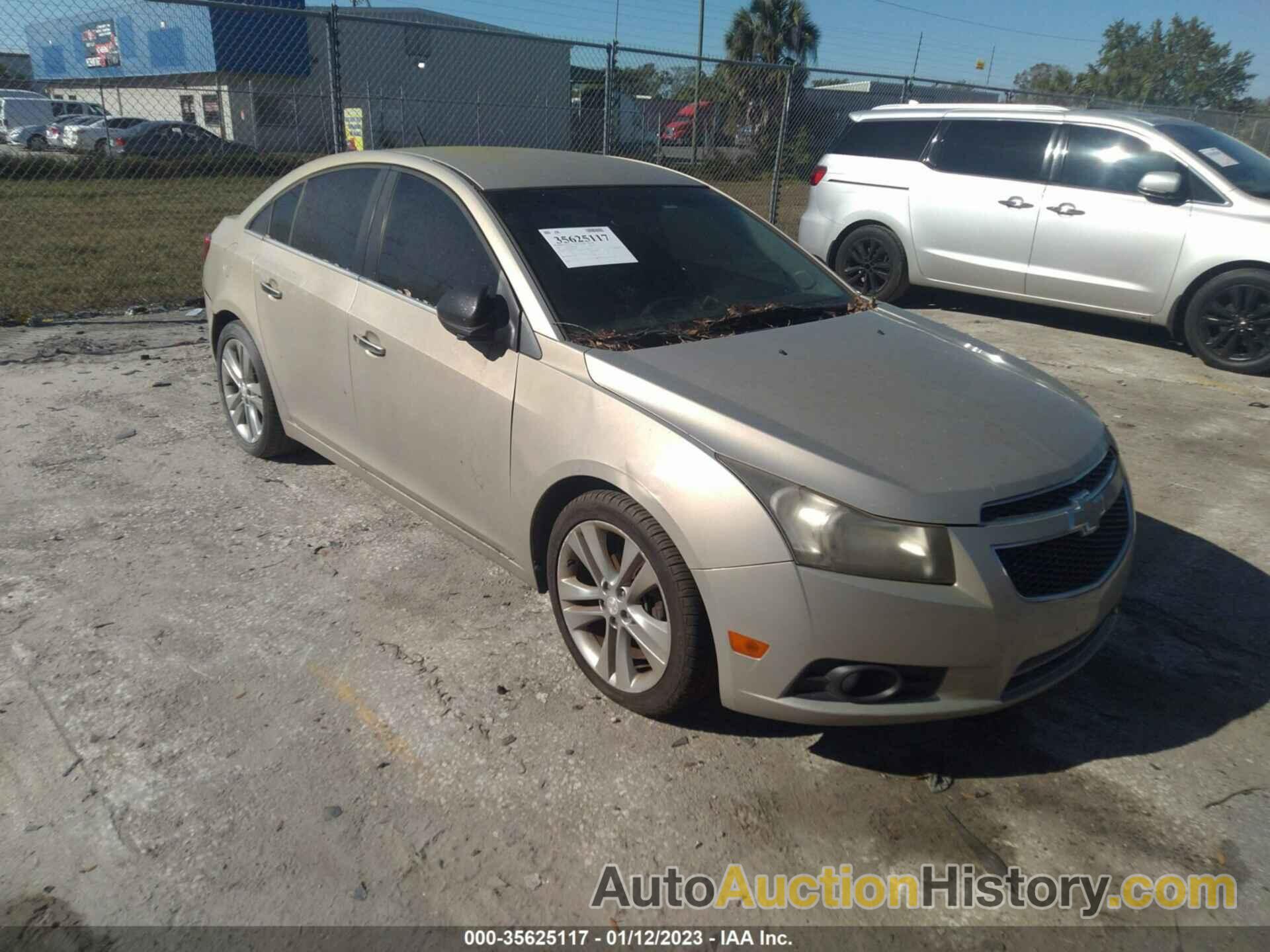 CHEVROLET CRUZE LTZ, 1G1PH5SC8C7258086