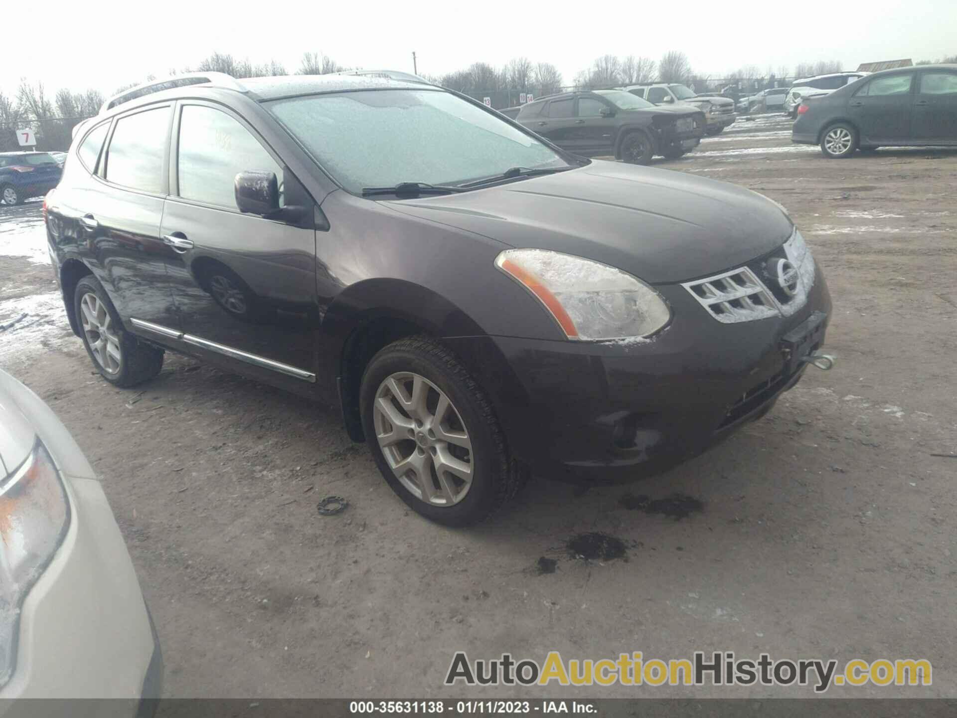 NISSAN ROGUE SL, JN8AS5MV9CW421660