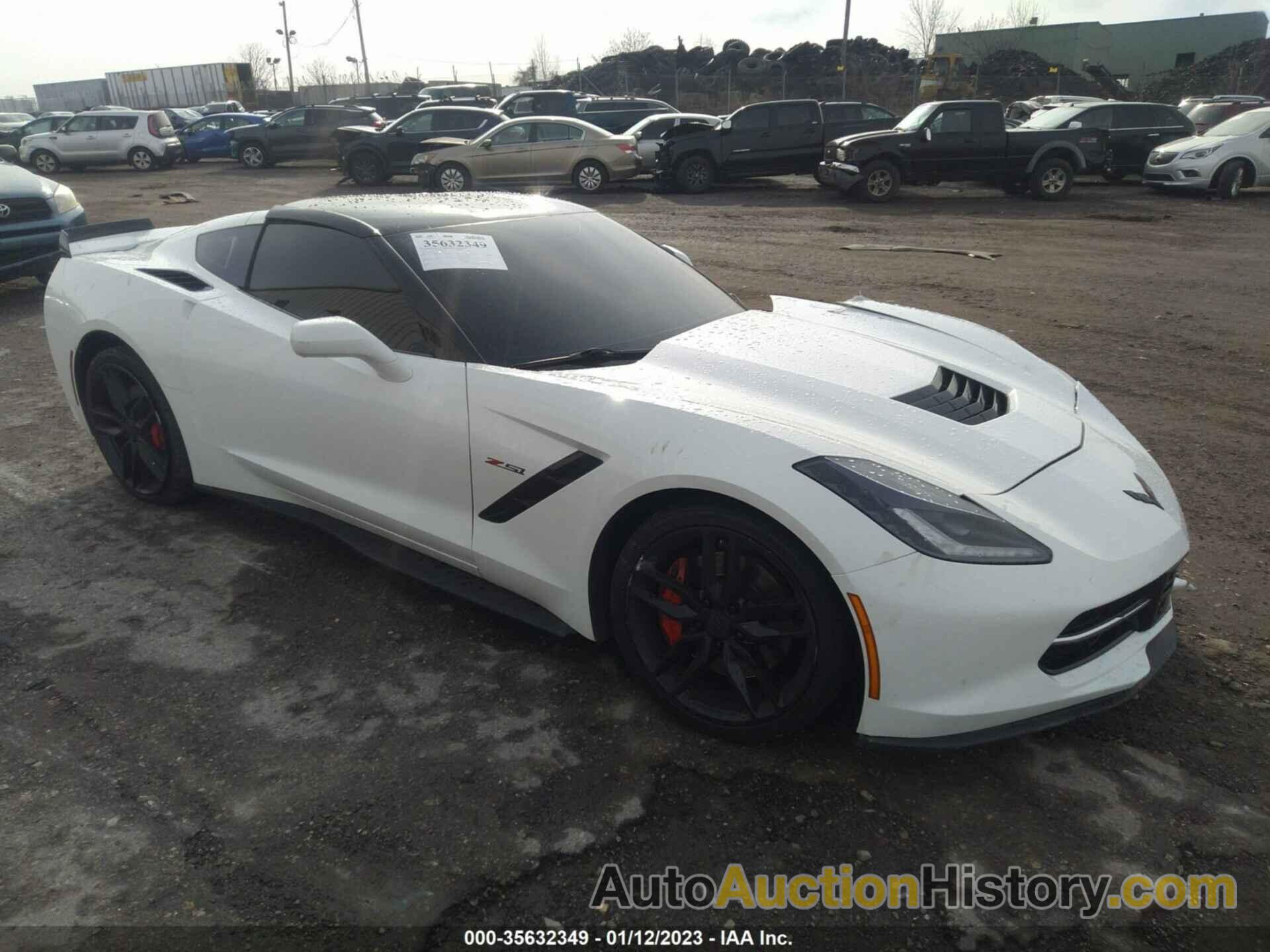 CHEVROLET CORVETTE STINGRAY Z51 2LT, 1G1YK2D73E5129773