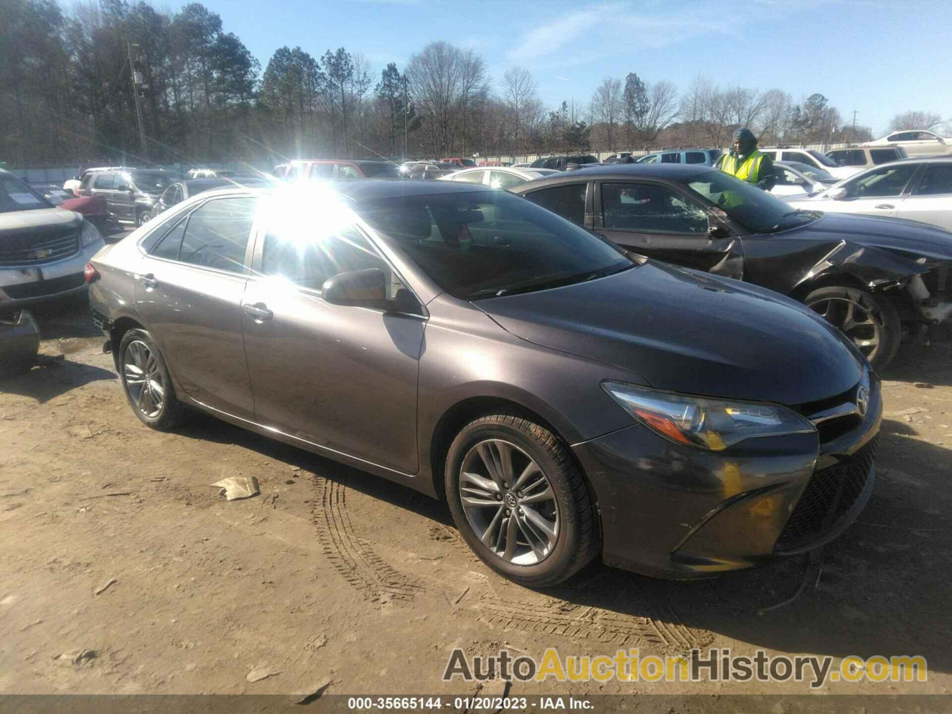 TOYOTA CAMRY XLE/SE/LE/XSE, 4T1BF1FK3HU296282