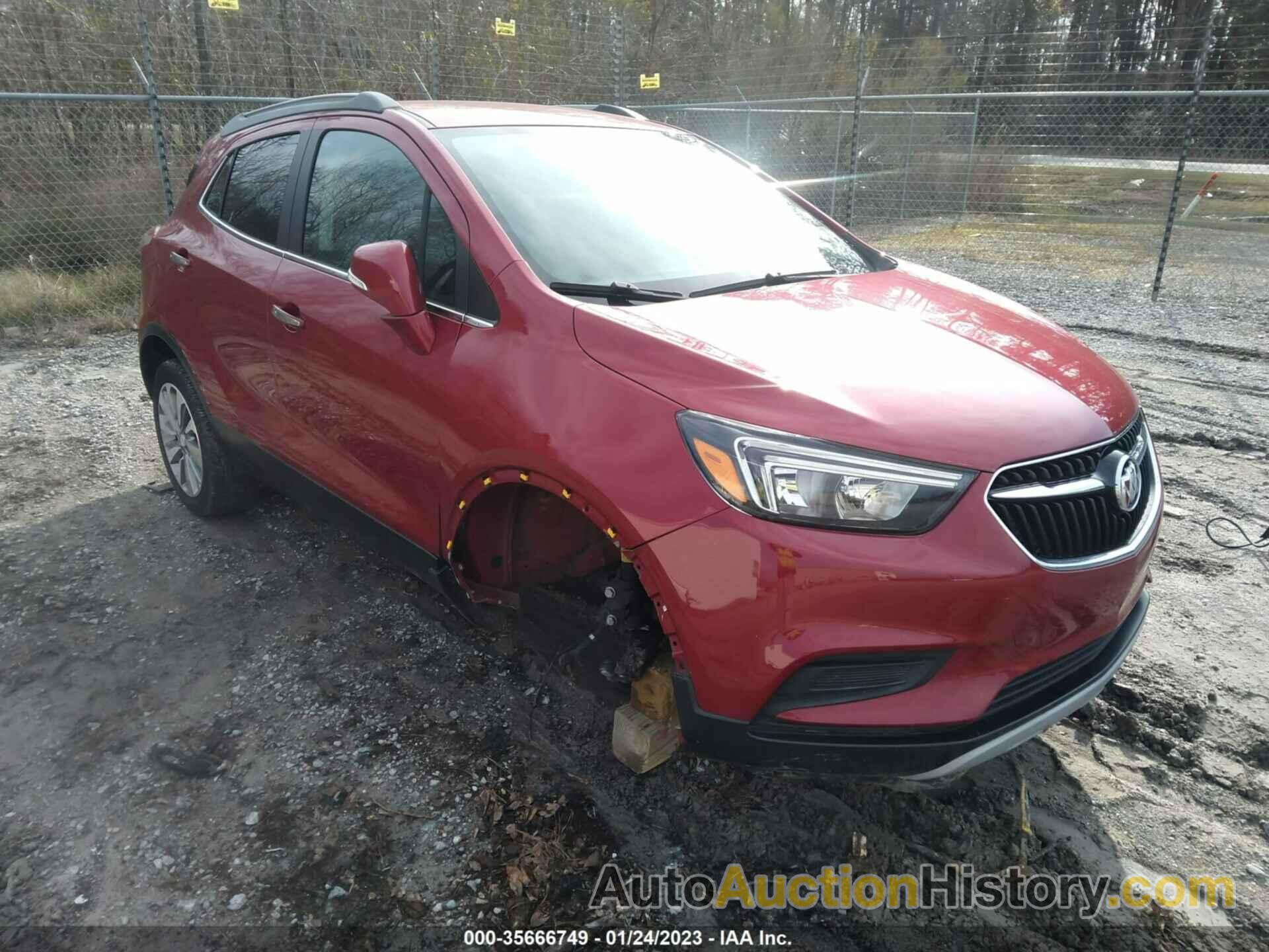 BUICK ENCORE PREFERRED, KL4CJASB0KB709821