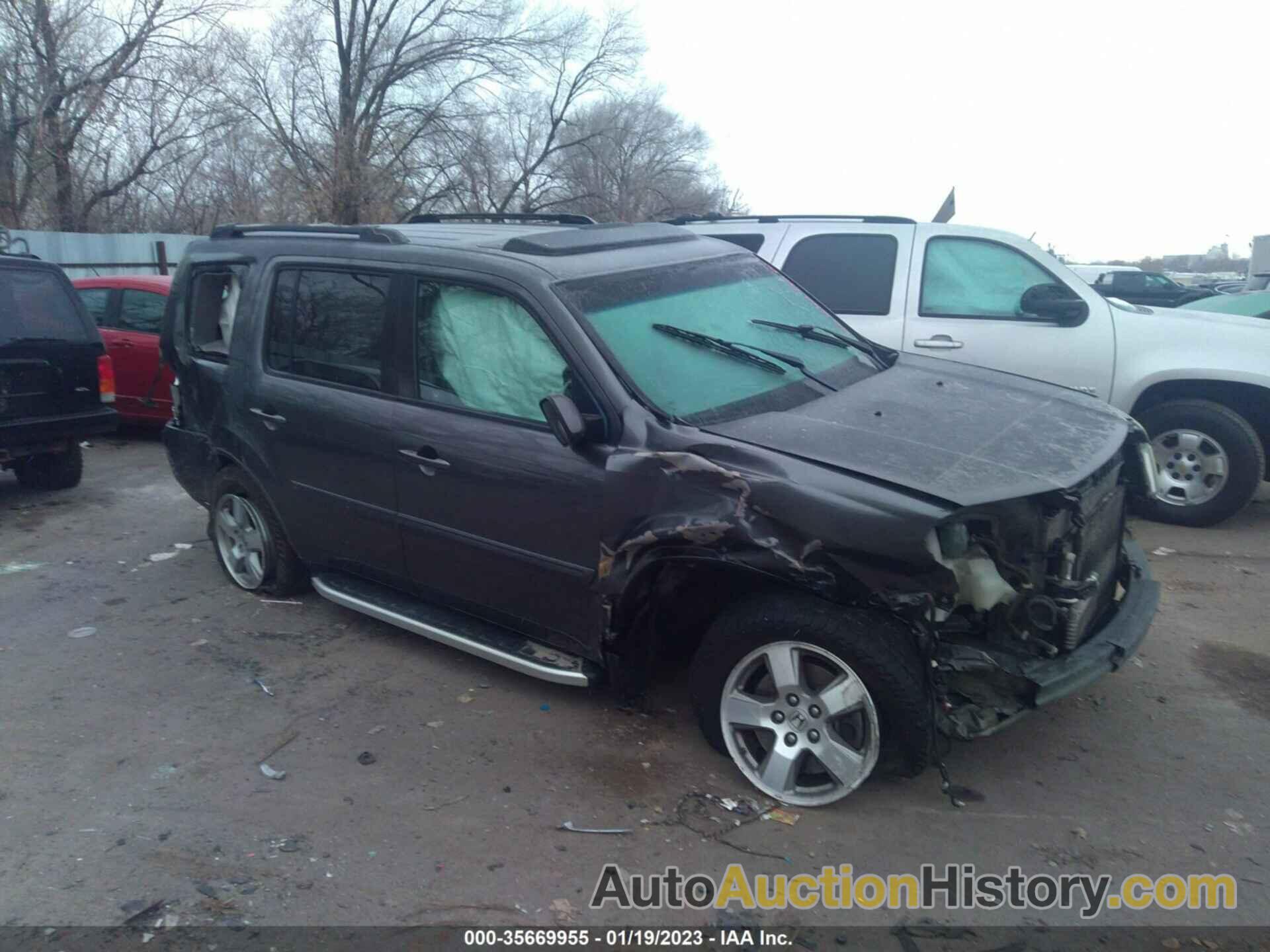 HONDA PILOT EX-L, 5FNYF4H68BB029820