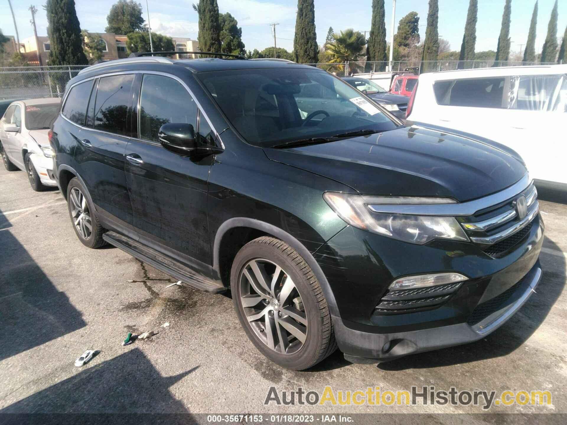 HONDA PILOT ELITE, 5FNYF6H05GB126083