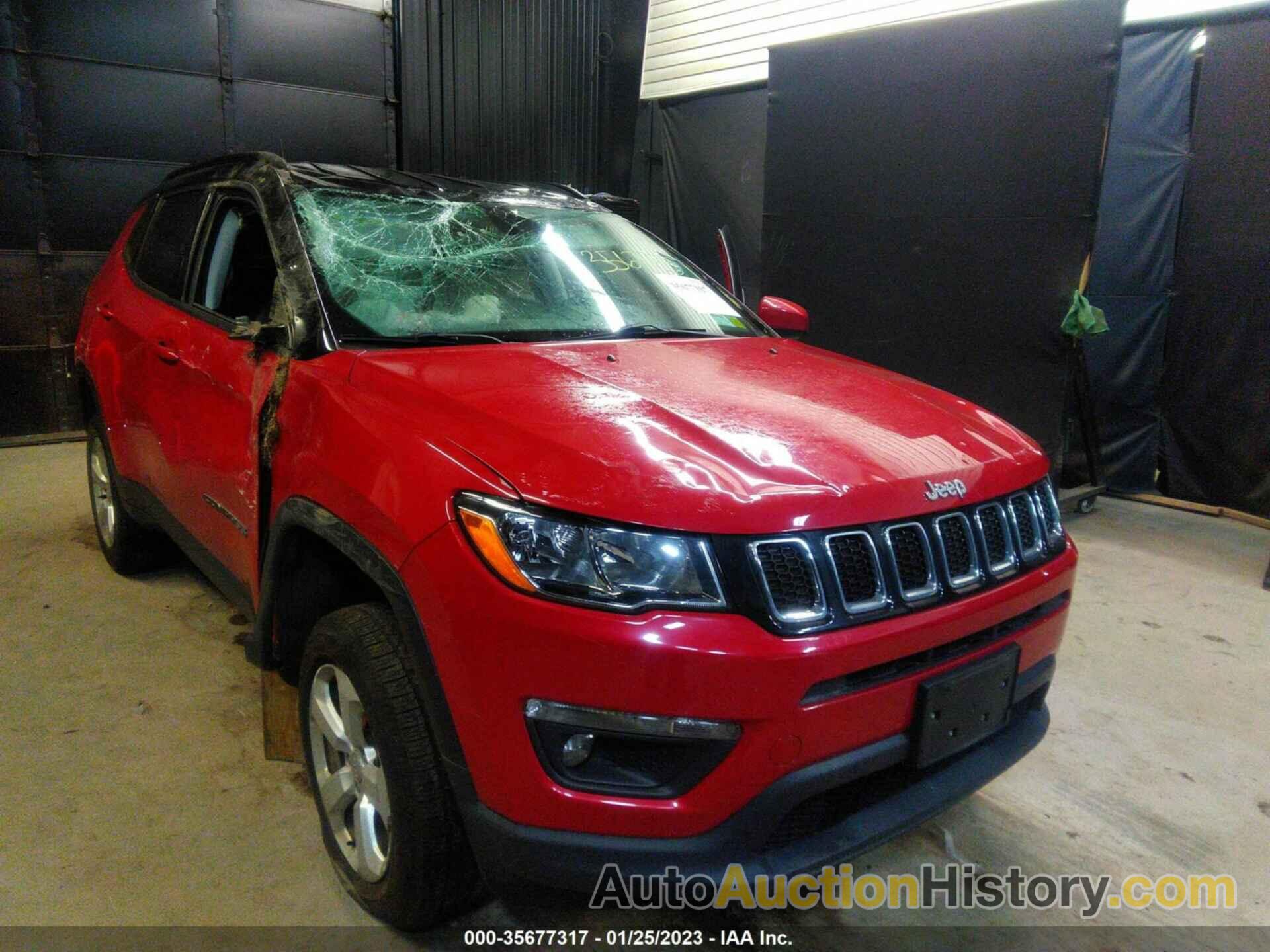 JEEP COMPASS LATITUDE, 3C4NJDBB0JT142894