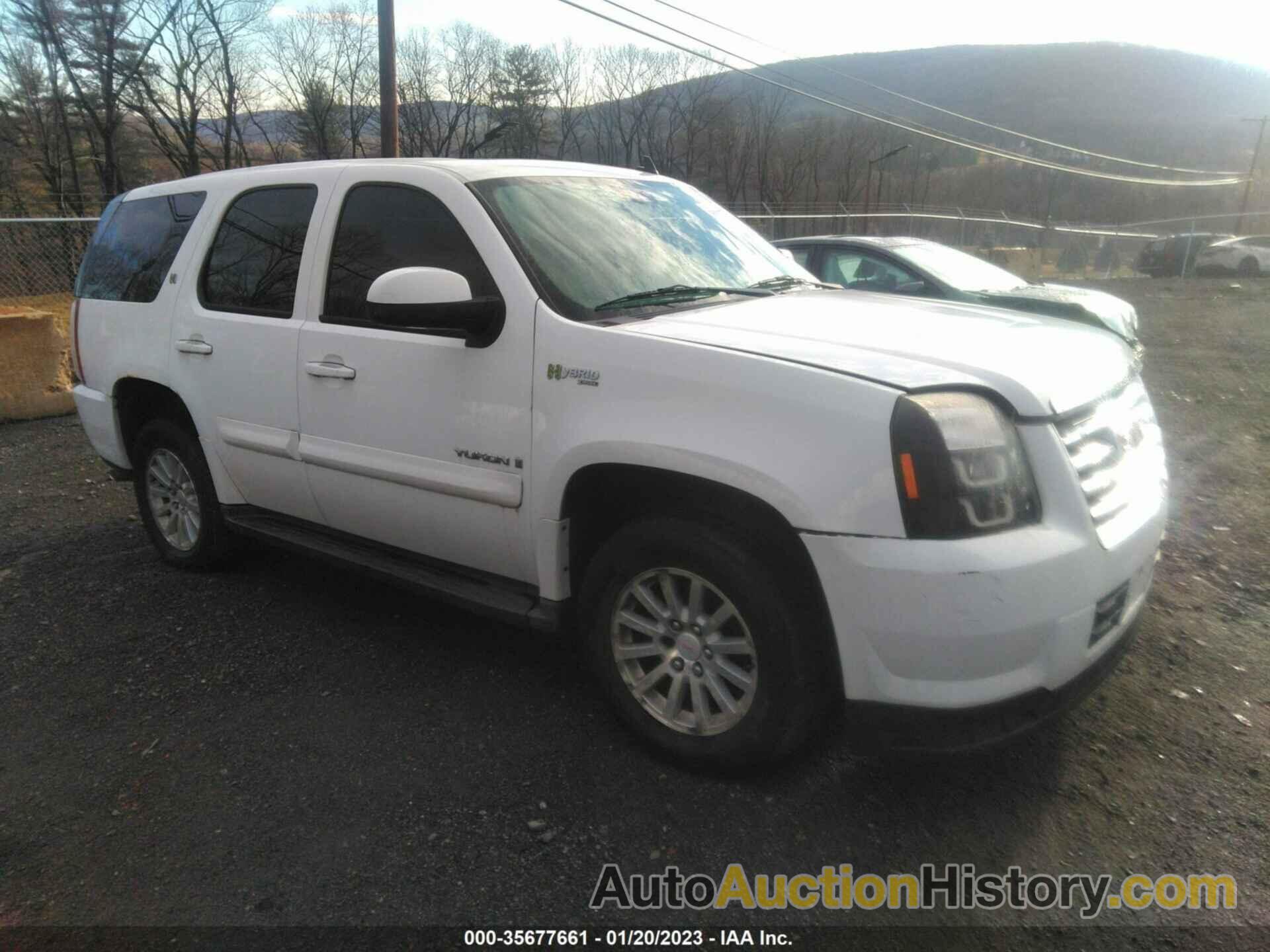 GMC YUKON HYBRID, 1GKFK13598R278294