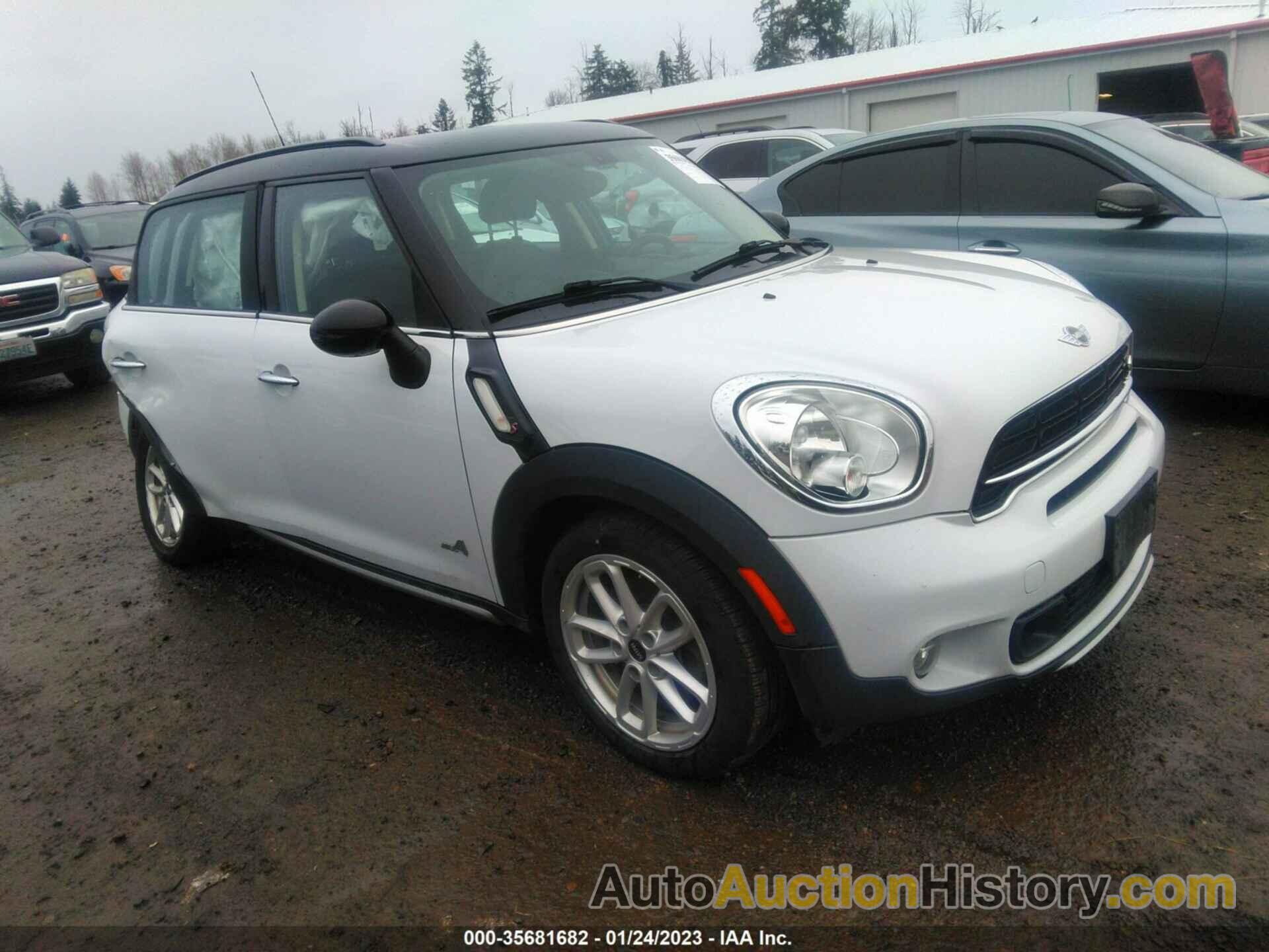 MINI COOPER COUNTRYMAN S, WMWZC5C50FWP43764