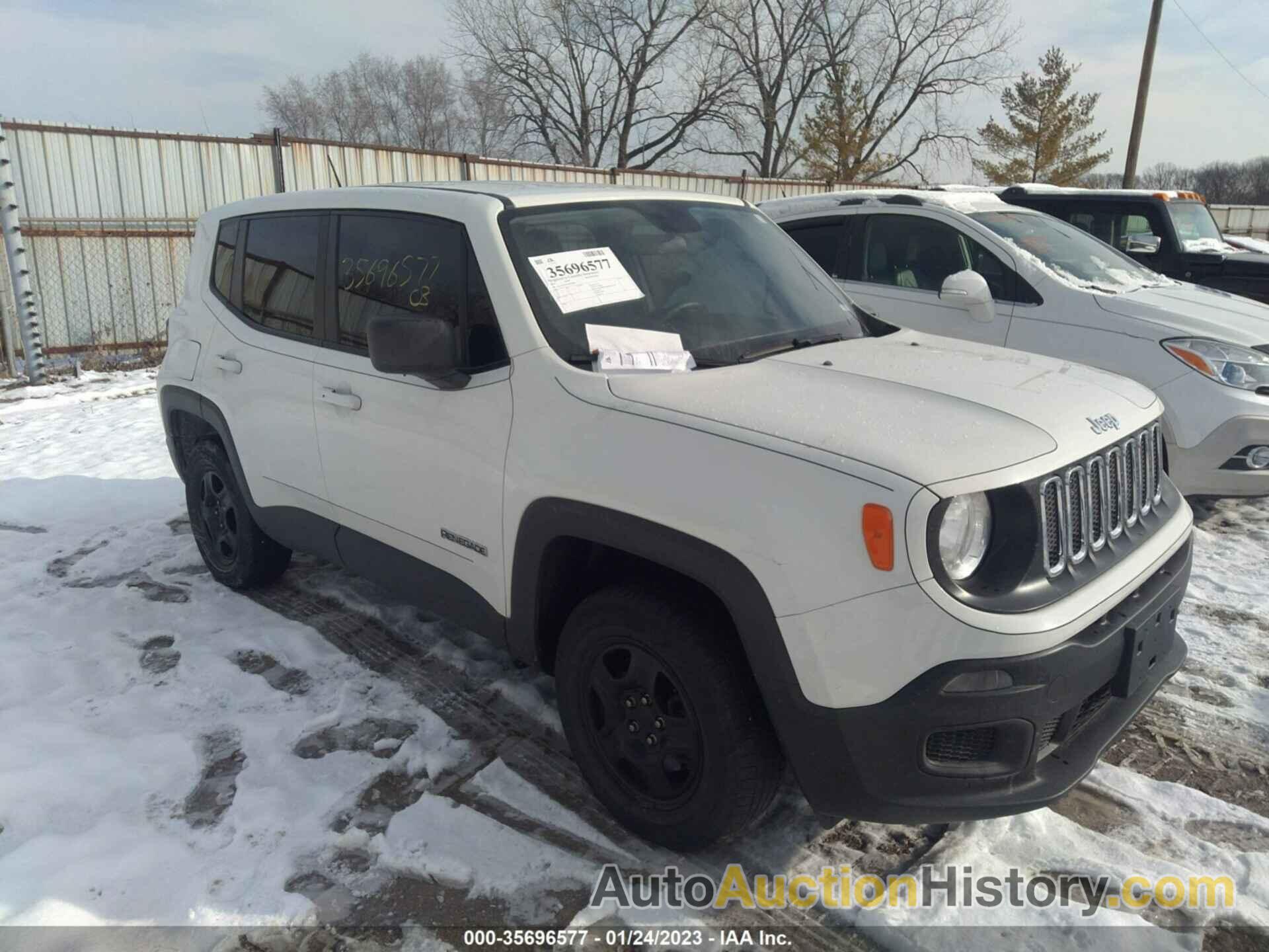 JEEP RENEGADE SPORT, ZACCJBAT0GPD98006