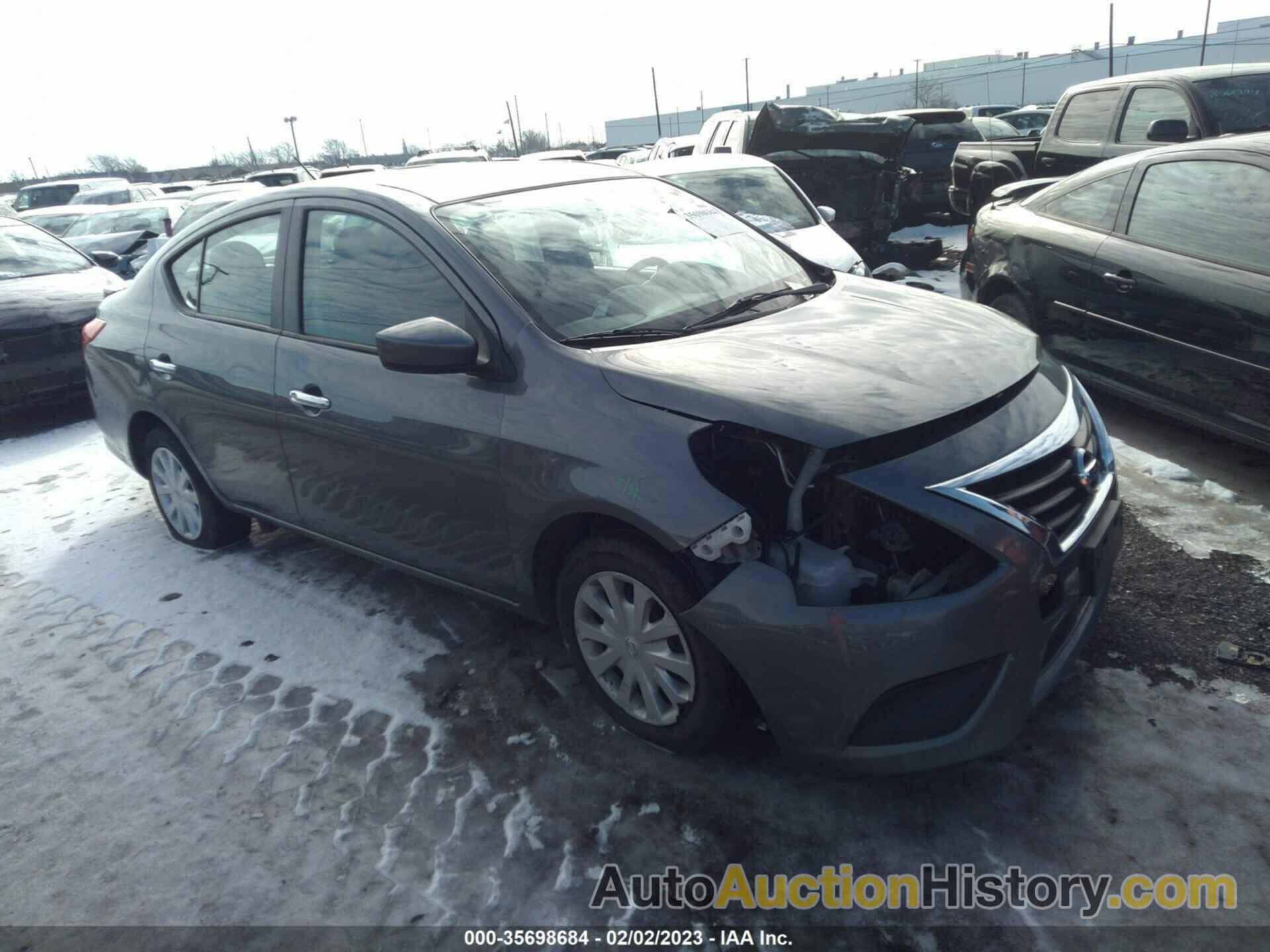 NISSAN VERSA SEDAN SV, 3N1CN7AP3KL860213