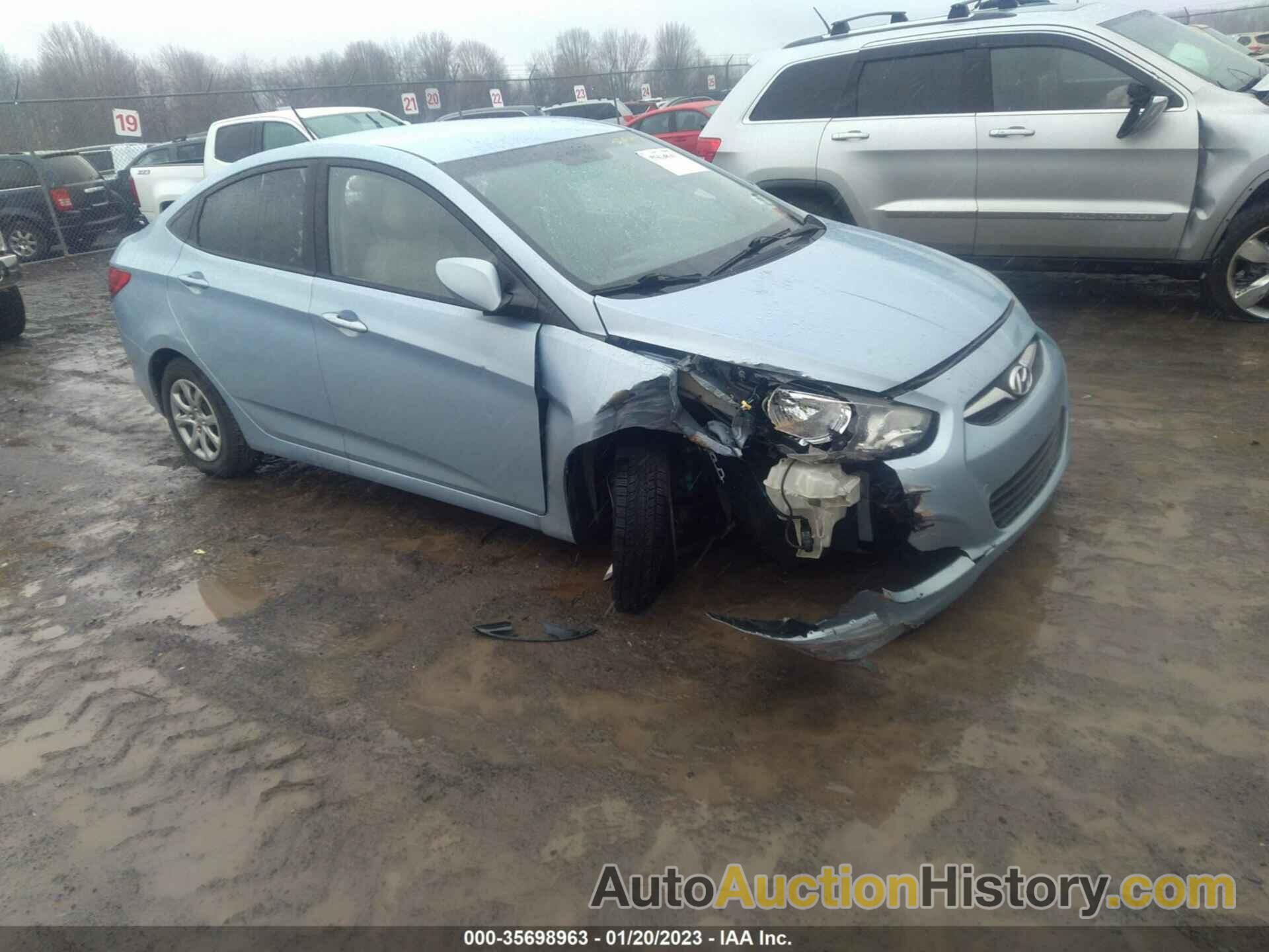 HYUNDAI ACCENT GLS, KMHCT4AE5DU514782