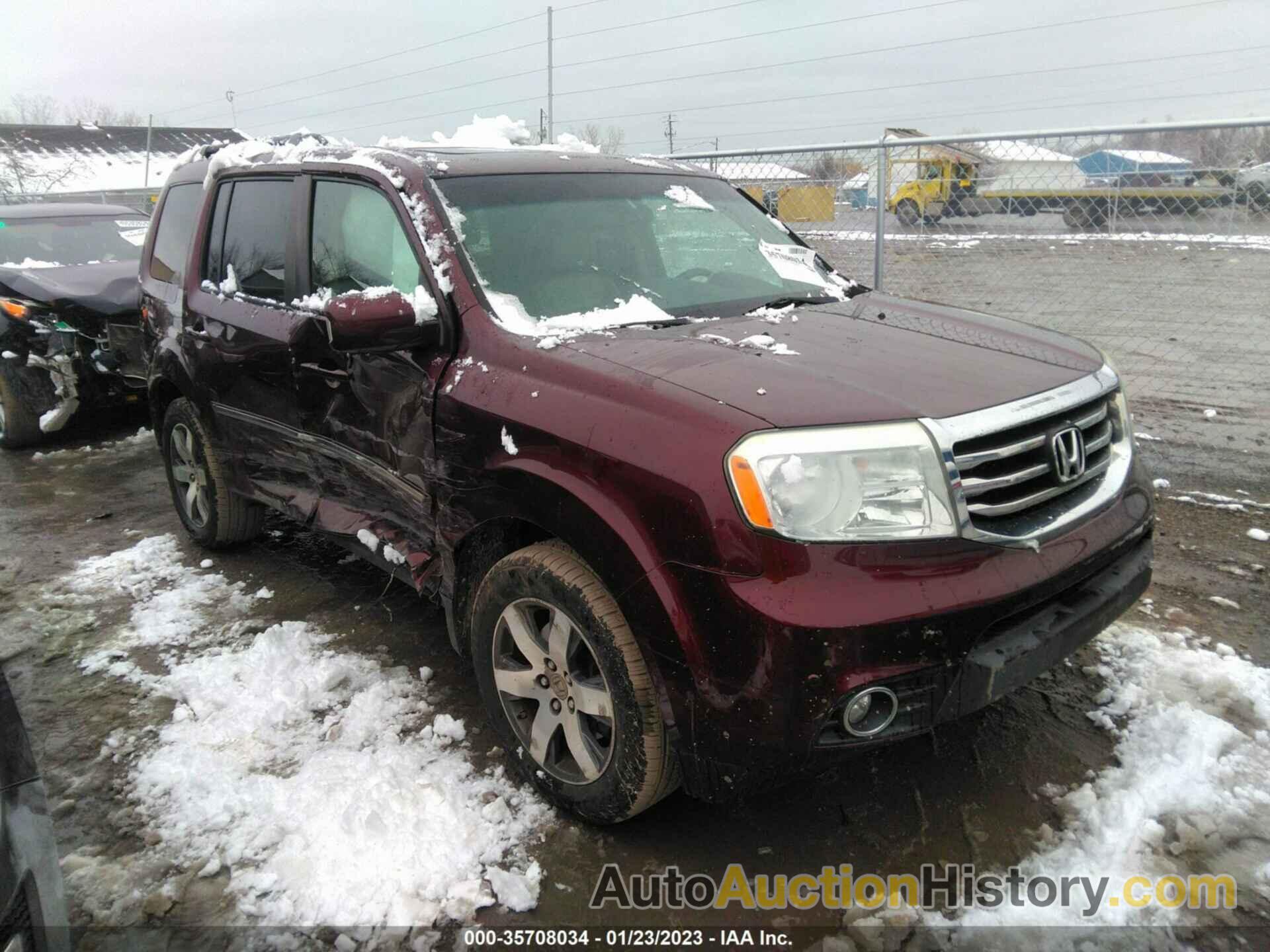 HONDA PILOT TOURING, 5FNYF4H93CB031633