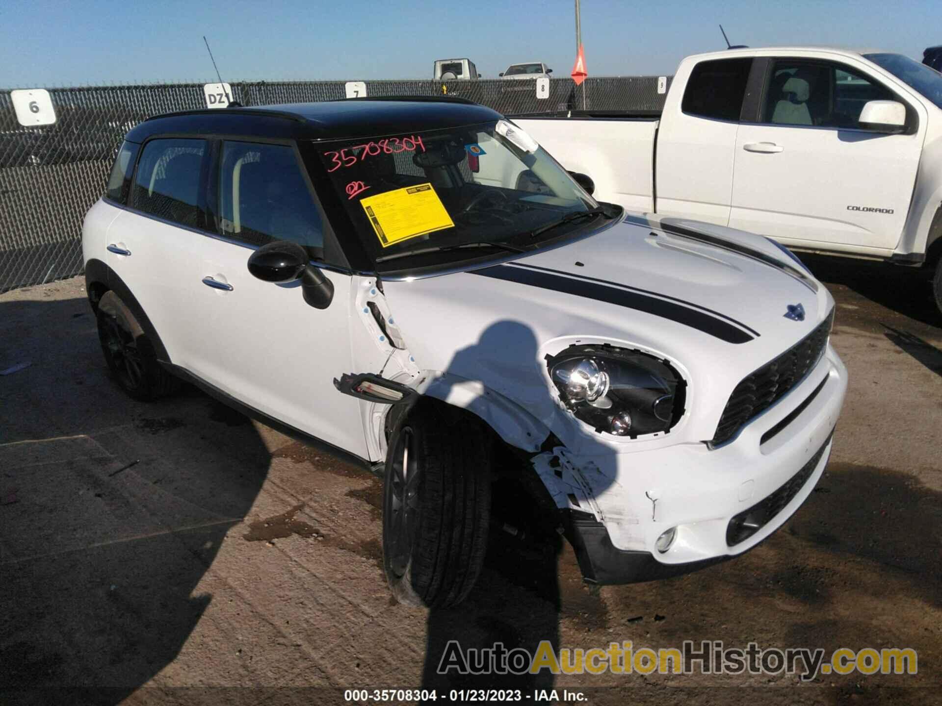 MINI COOPER COUNTRYMAN S, WMWZC5C50EWP40913