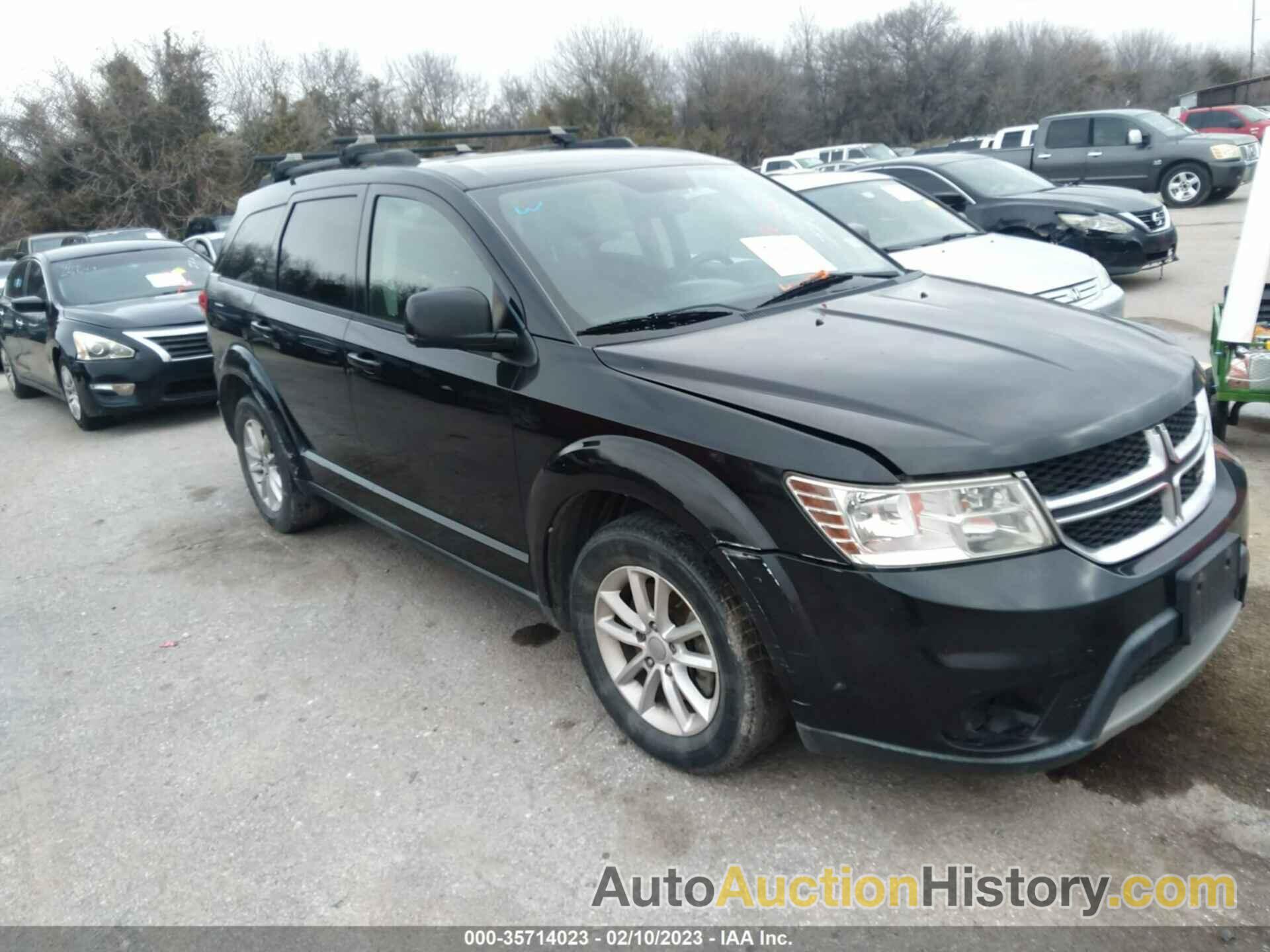 DODGE JOURNEY SXT, 3C4PDCBG8DT507011