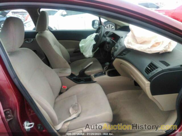 HONDA CIVIC LX, 2HGFB2F57CH608571