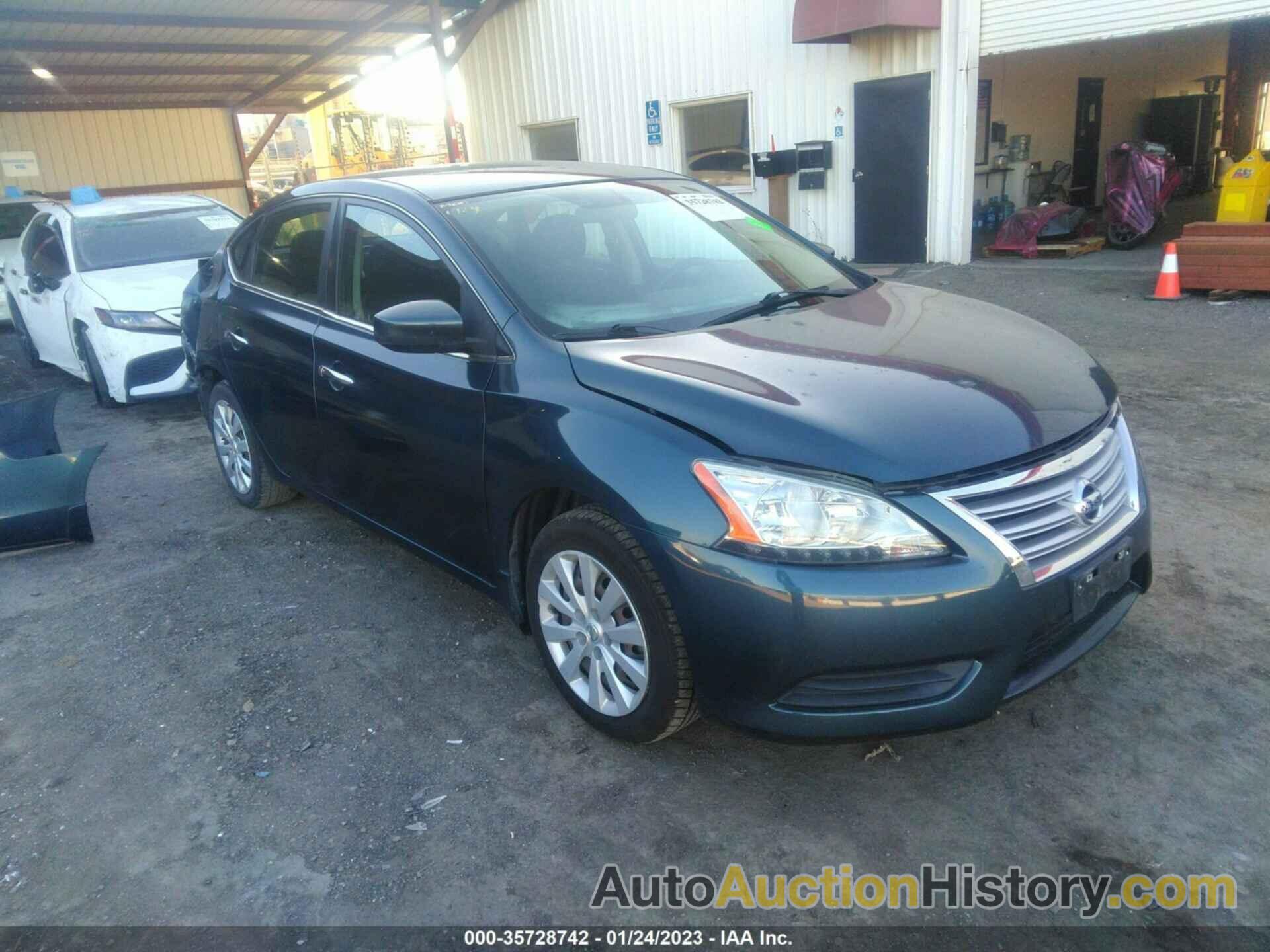 NISSAN SENTRA S/FE+ S/SV/FE+ SV/SR/SL, 3N1AB7AP9EY215587