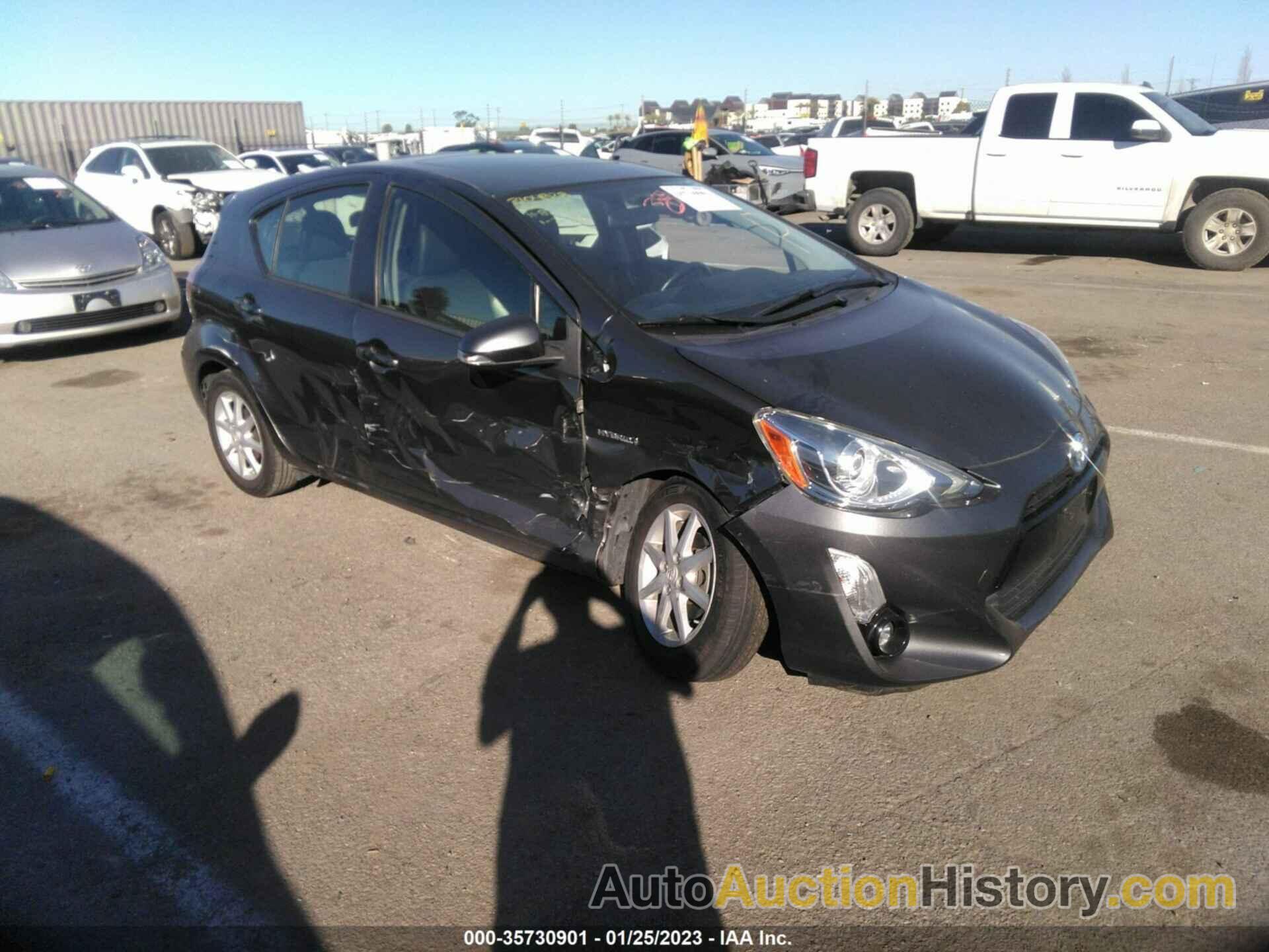 TOYOTA PRIUS C ONE/TWO/THREE/FOUR, JTDKDTB37G1126964