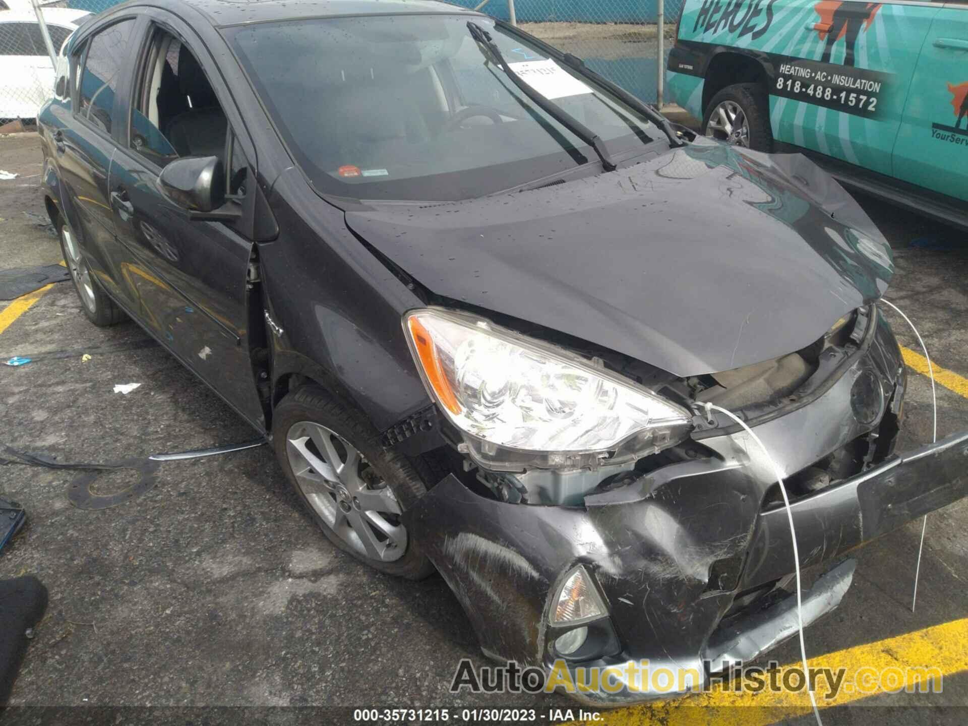 TOYOTA PRIUS C ONE/TWO/THREE/FOUR, JTDKDTB36C1016918